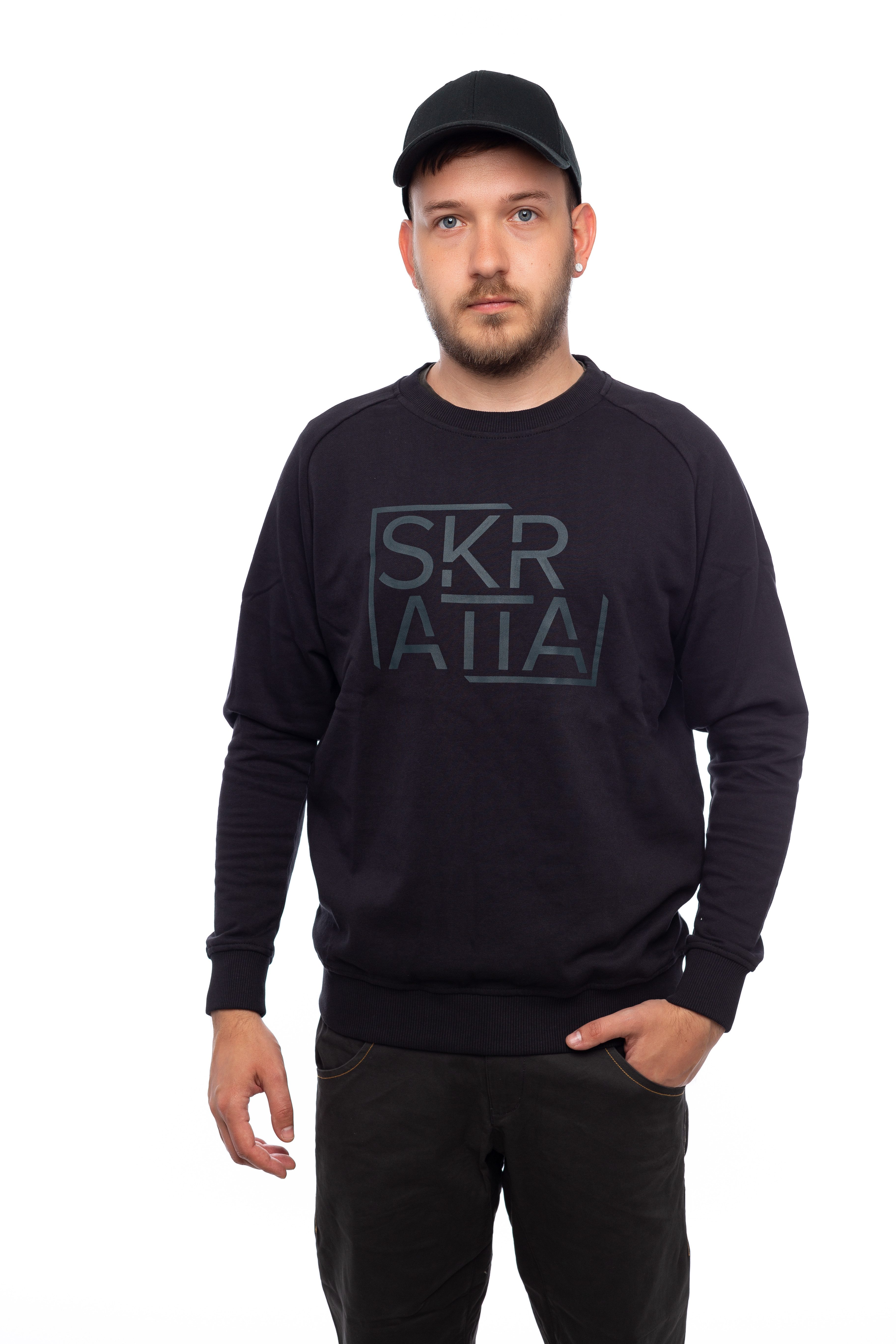 Skratta Rundhalspullover Herren Milo Baumwolle günstig online kaufen