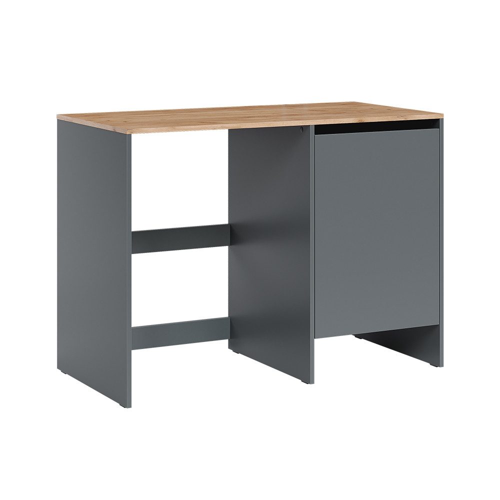 Vicco Waschmaschinenumbauschrank Viktor, Anthrazit/Goldkraft Eiche, 119.6 x 88.2 cm mit 1 Tür (1-St)
