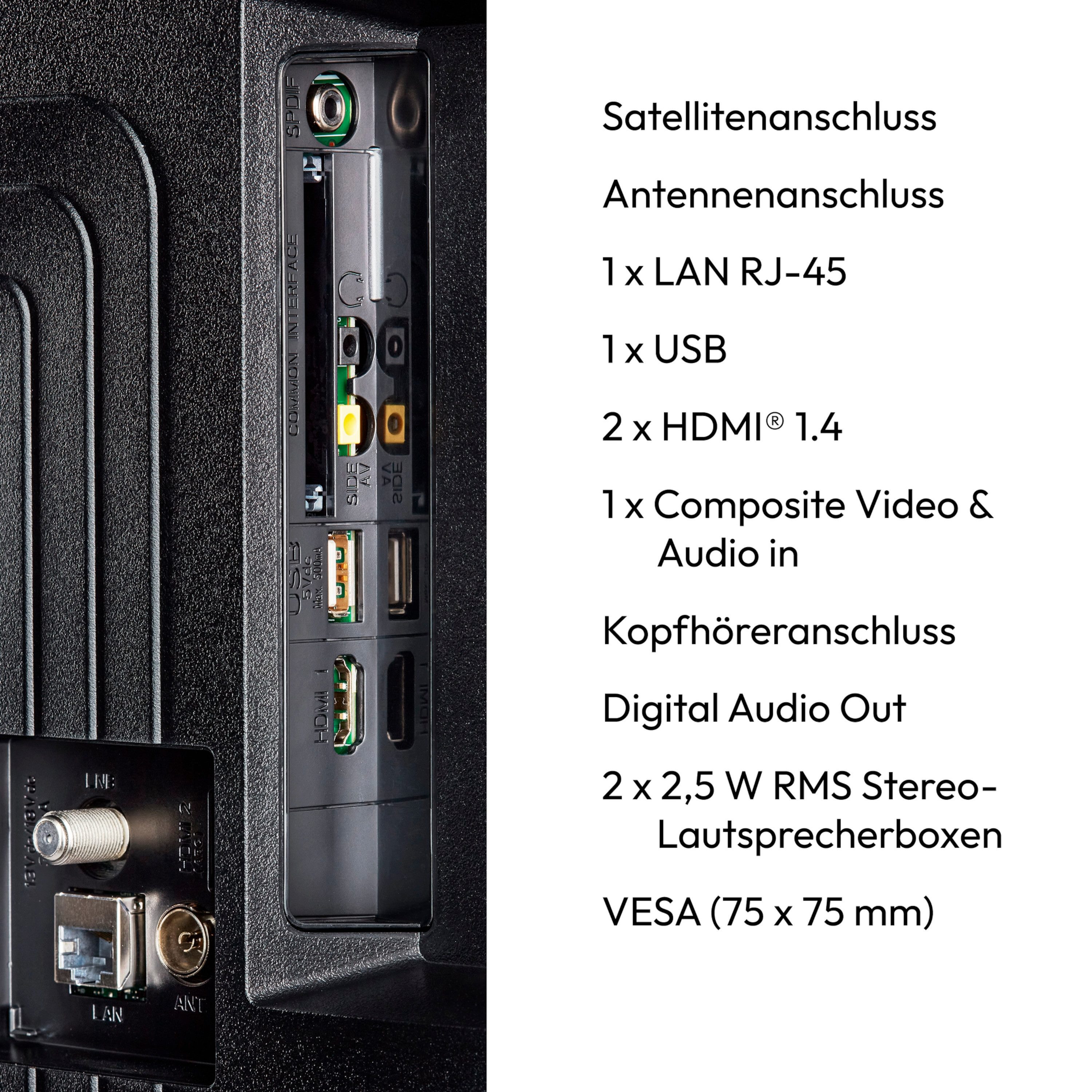 Medion® MD824101 LCD-LED Fernseher (59....