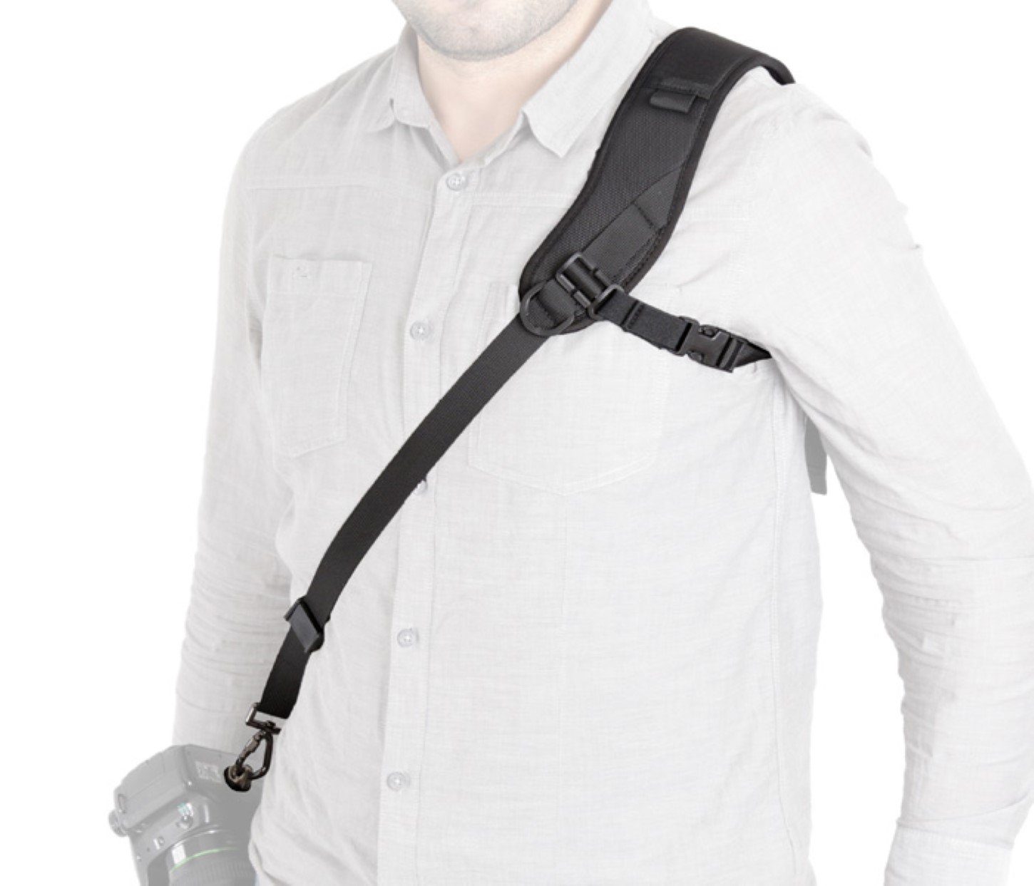 ayex Kameratasche Quick Strap 2 Kameragurt Schultergurt Universal mit Befestigungsplatte