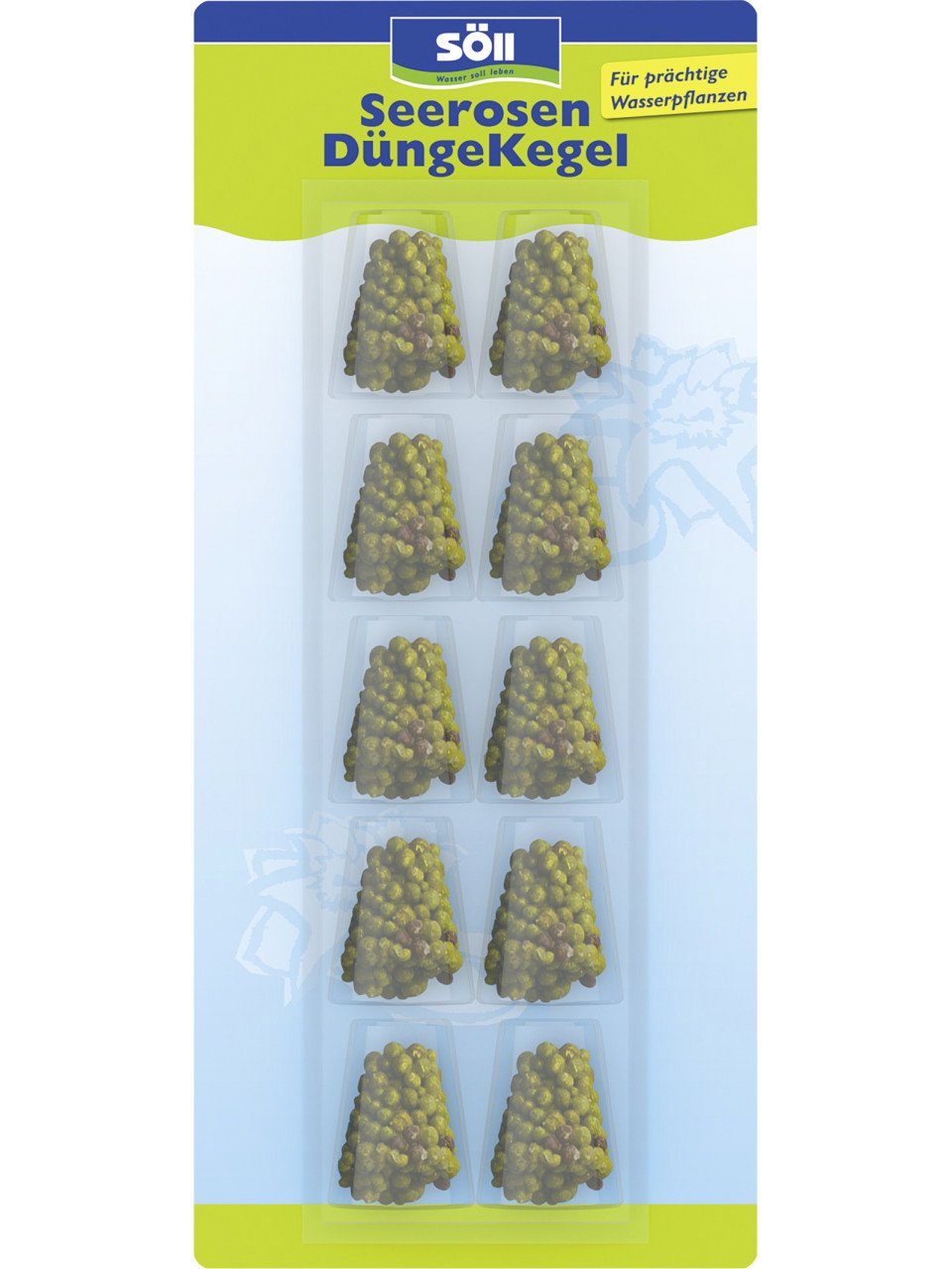 Teichpflege Söll SeerosenDüngeKegel 10 Kegel