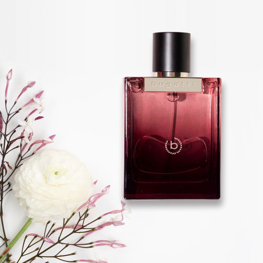 bugatti Eau de Parfum Bella Donna intensa EdP 60 ml, Orientalischer Damenduft mit Birne, Kaffee, Bio-Blumen und Vanille.