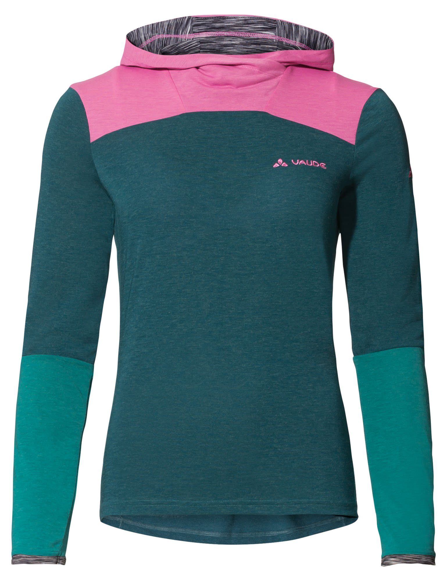 VAUDE Langarmshirt Vaude Womens Damen Tremalzo Shirt Long-sleeve Green Mallard