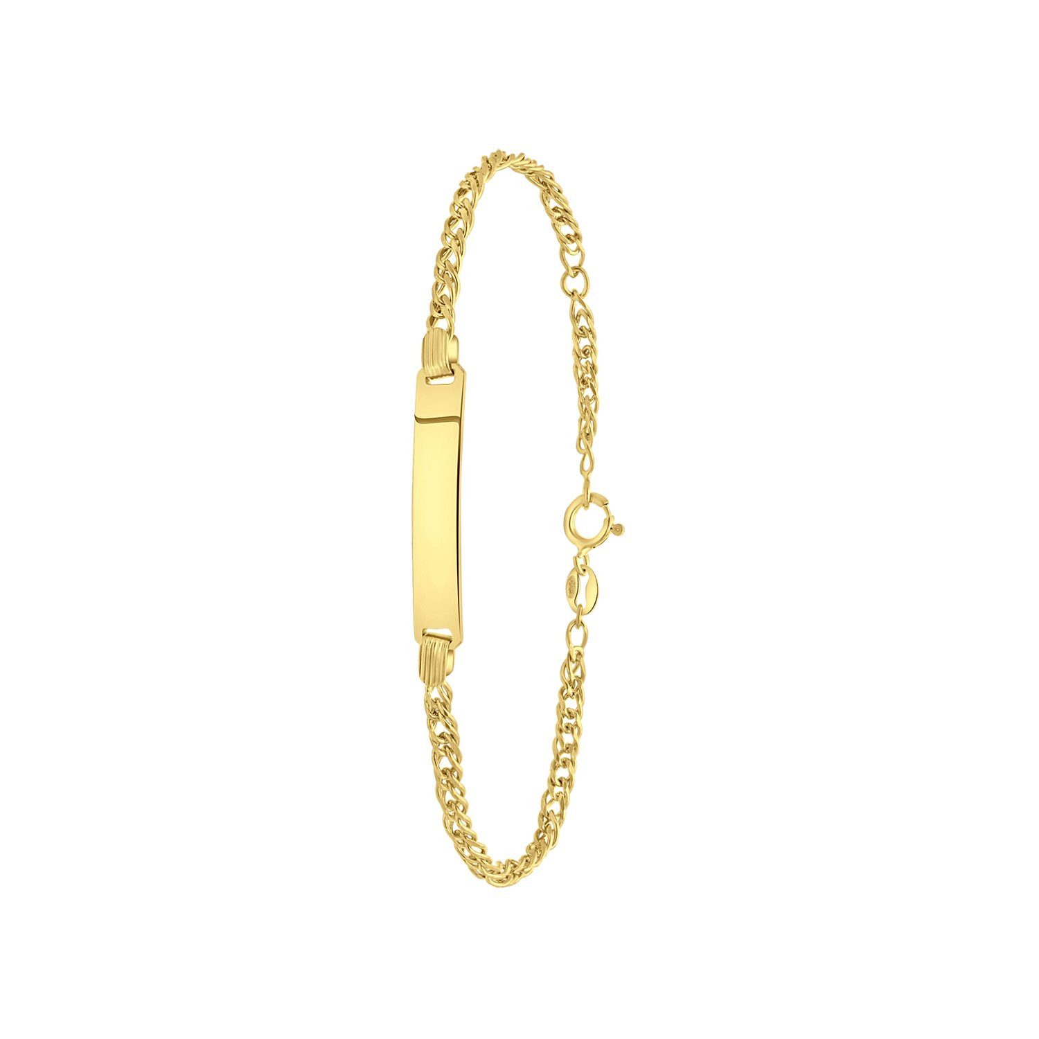 LUCARDI Armband mit Gravur Armband - 925 Silber - Gold - Damen