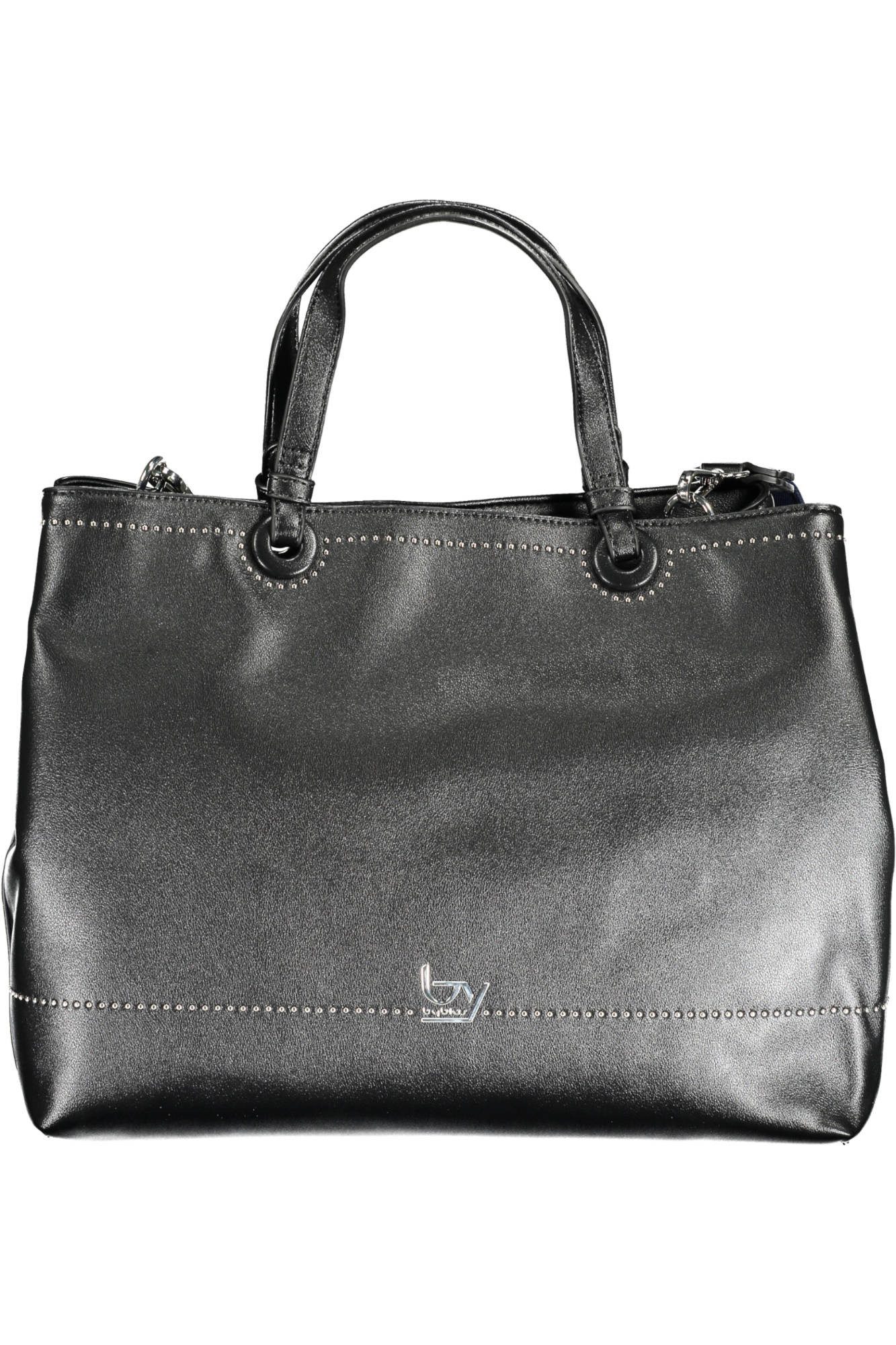 Byblos Umhängetasche, Elegante schwarze Handtasche mit vielseitigen Tragemöglichkeiten