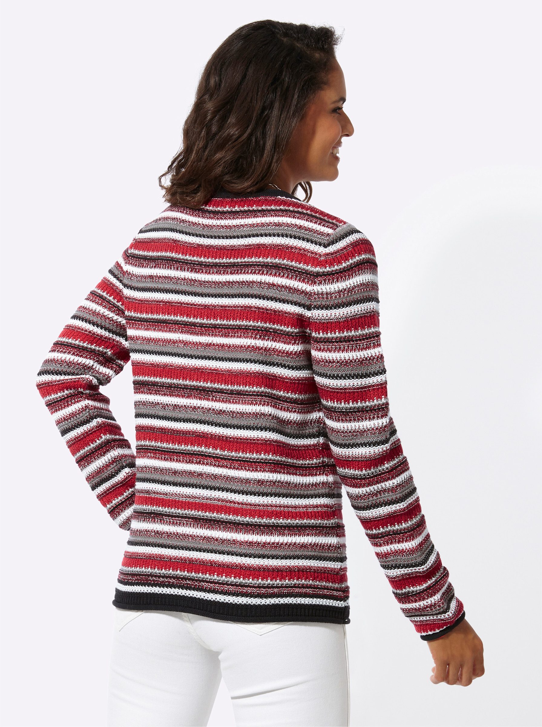 Witt Strickpullover Streifenpullover .