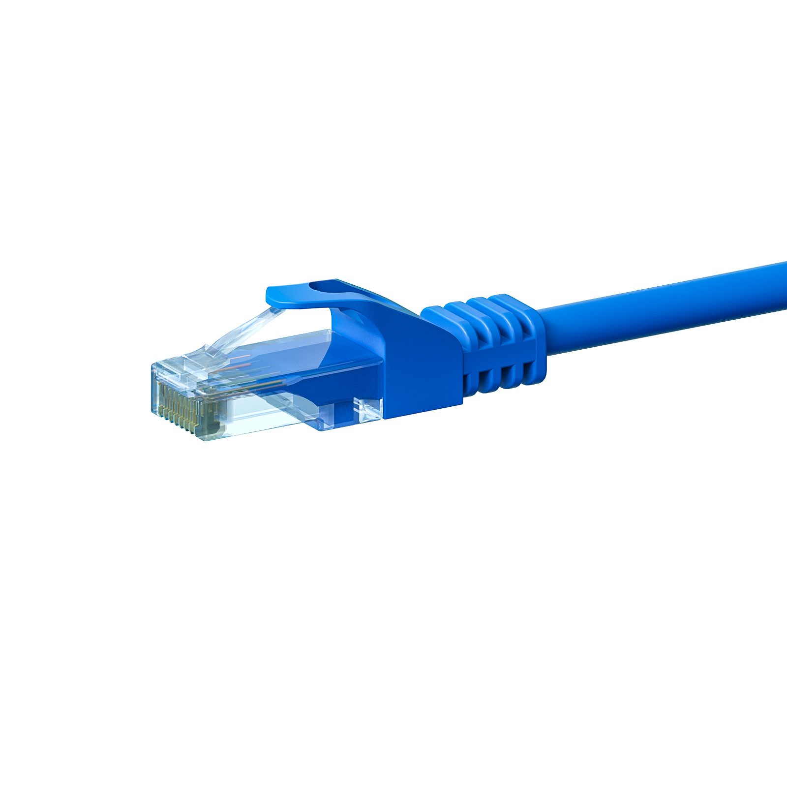 Danicom CAT 6 Netzwerkkabel U/UTP - 0,25 Meter - Blau - CCA Netzwerkkabel, RJ45, RJ45 (25 cm), Cat6, CCA