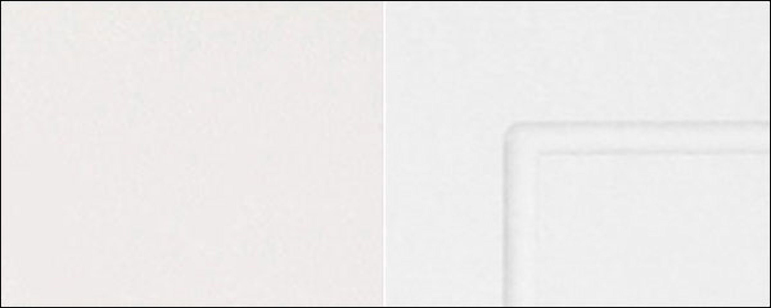 & mit Kvantum wählbar (Teilauszug) 2 Schubladen weiß Korpusfarbe Front- Feldmann-Wohnen 90cm (Kvantum) Unterschrank matt