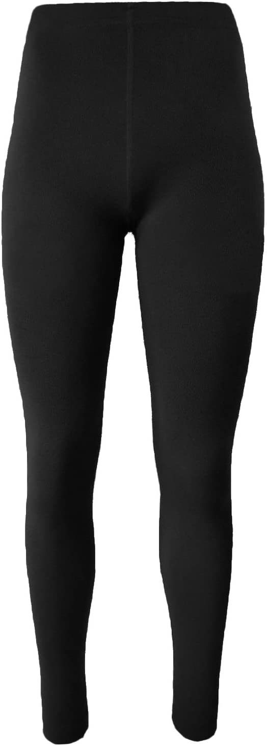 - Leggings Schwarz Tage) und Thermo Atmungsaktiv Winterleggings, Warm Gr. Leggings One - Bequem Size Winter für BRUBAKER kalte 34-42 (Lange Damen 1-tlg., Thermoleggings