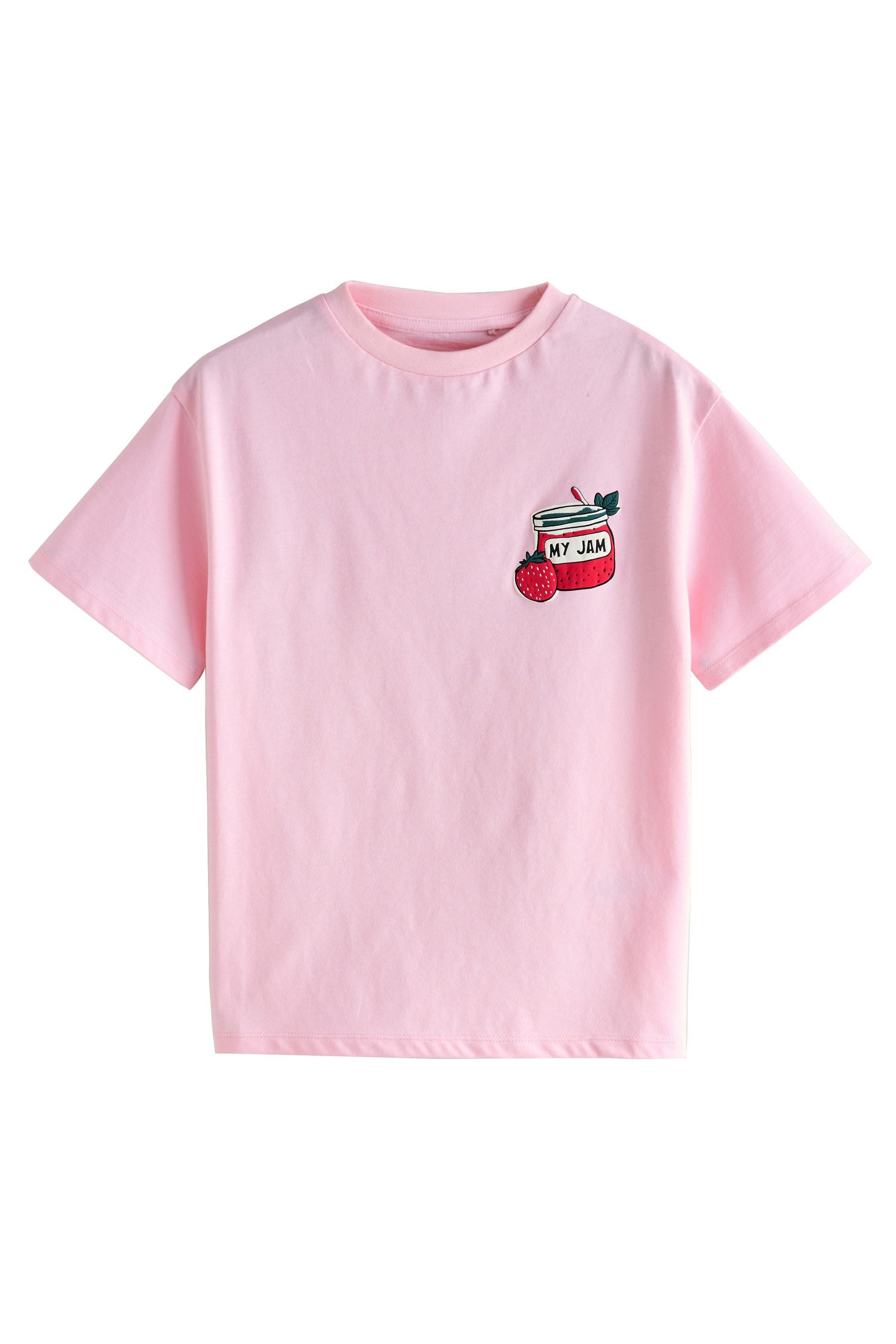 Next Oversize-Shirt Oversized T-Shirt mit Food-Grafik günstig online kaufen