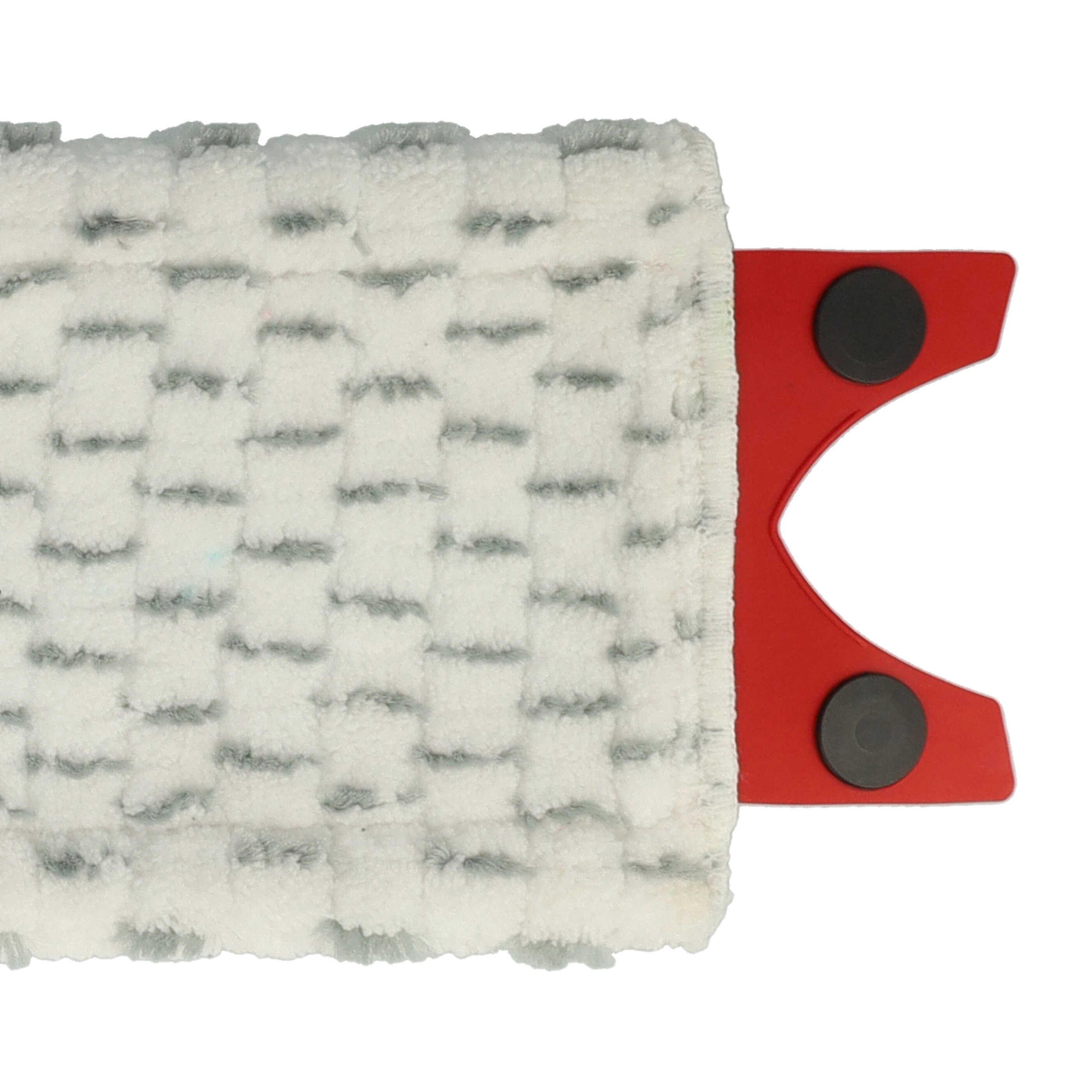 vhbw passend für Vileda UltraMax XL, UltraMat XL Bodenreiniger Wischbezug (Mikrofaser, 13.8x26.5 cm, 1-tlg., Waschbares, wiederverwendbares Reinigungstuch, Über – Bild 5 von 5