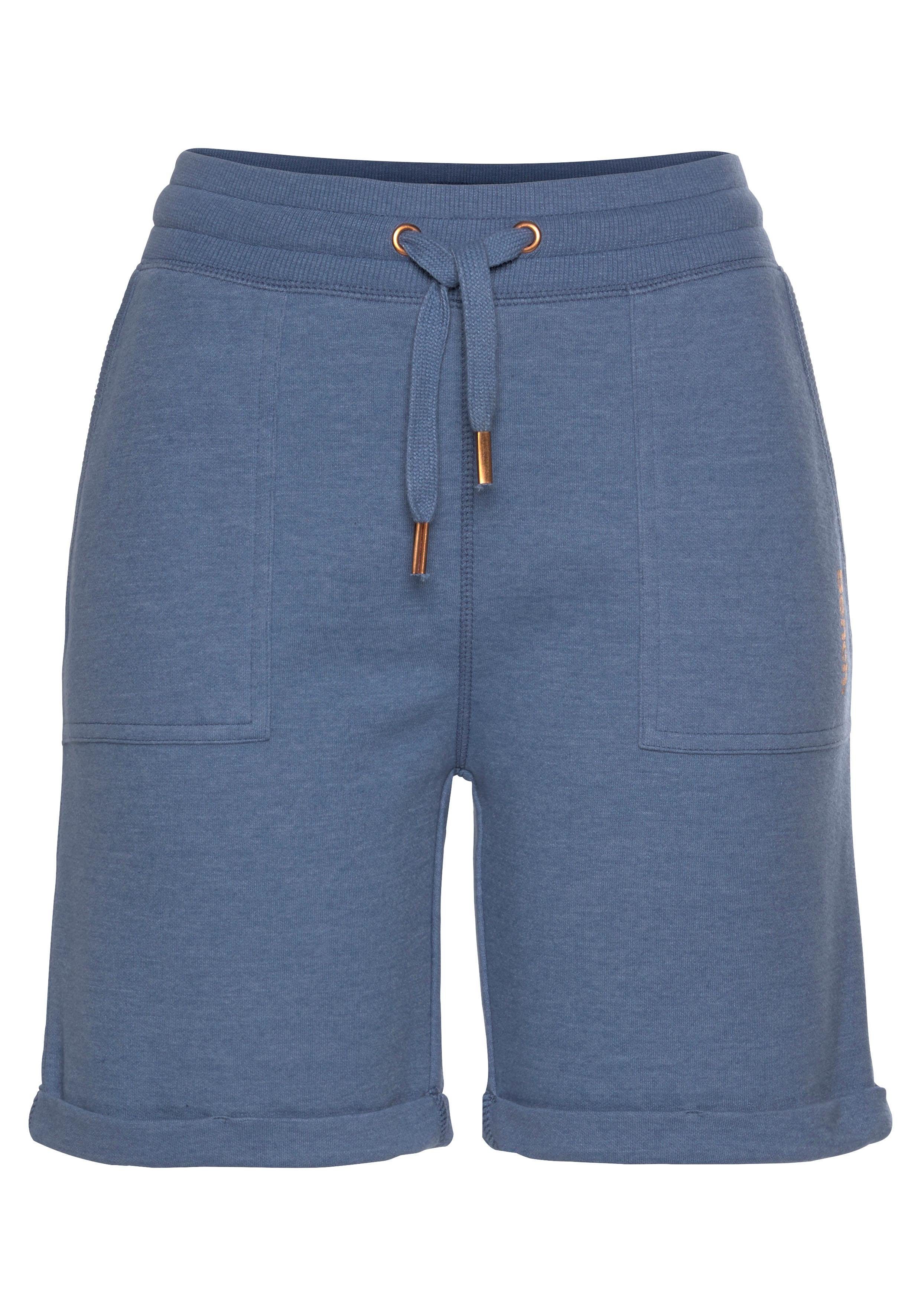Bench. Loungewear Bermudas mit aufgeschlagenen Beinsäumen und seitlichen Taschen, Loungewear – Bild 2 von 5