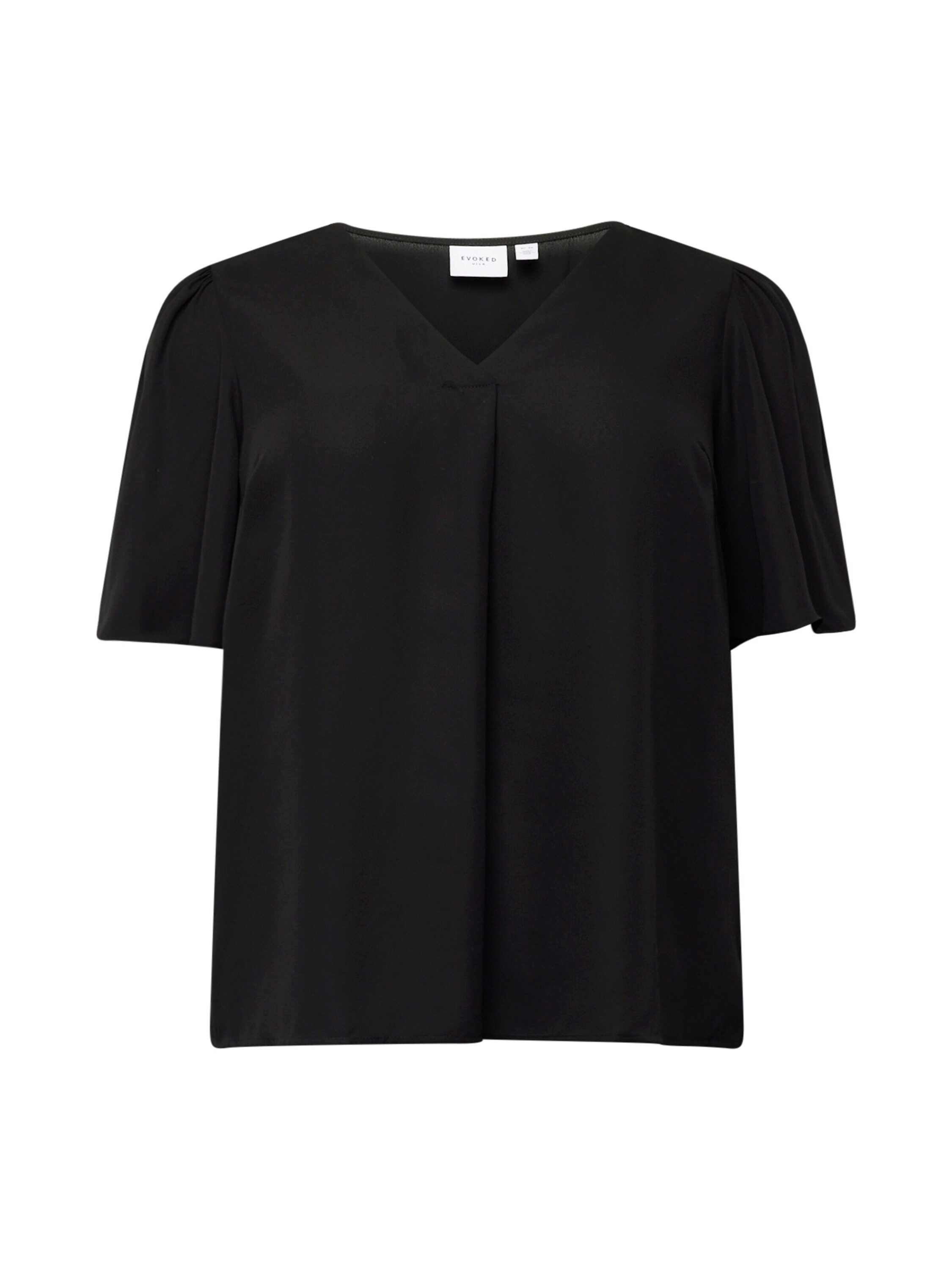 EVOKED Kurzarmbluse LUCIA (1-tlg) Drapiert/gerafft. Reduzierter Preis € 29,90. Unverbindliche Preisempfehlung € 39,90