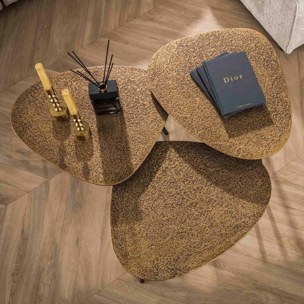 RINGO-Living Couchtisch RINGO-Living Couchtisch Xezal aus Holz 3er-Set