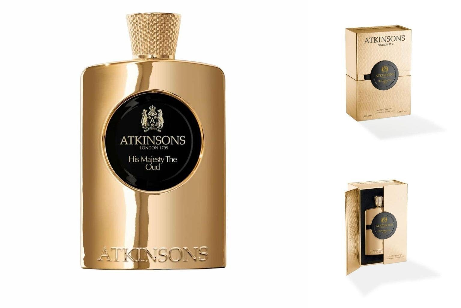 Toilette Atkinsons Oud 100 His Herrenparfüm ATKINSONS Eau ml Parfum Majesty de Eau de The