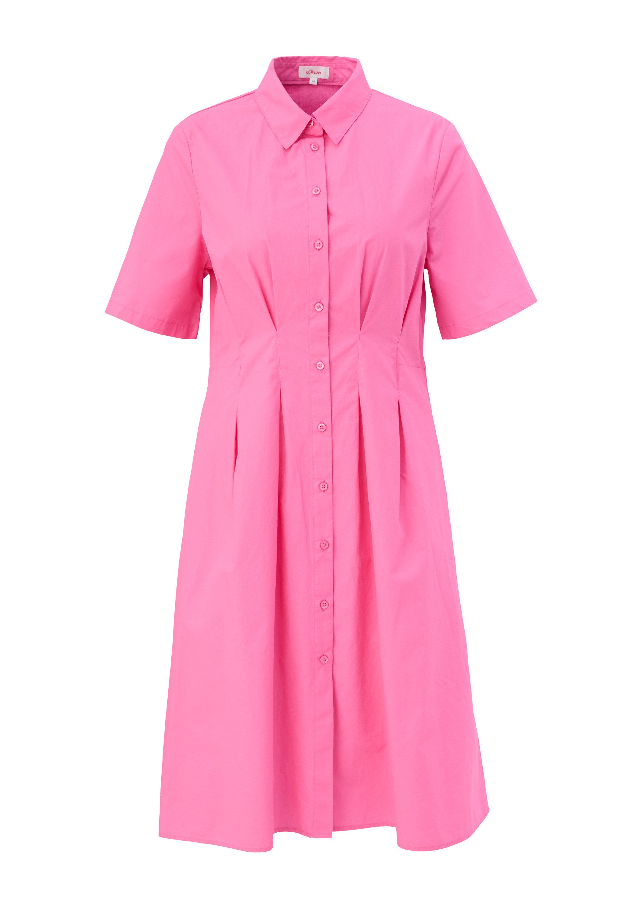 s.Oliver Minikleid Kleid Kleid mit Kellerfalten günstig online kaufen