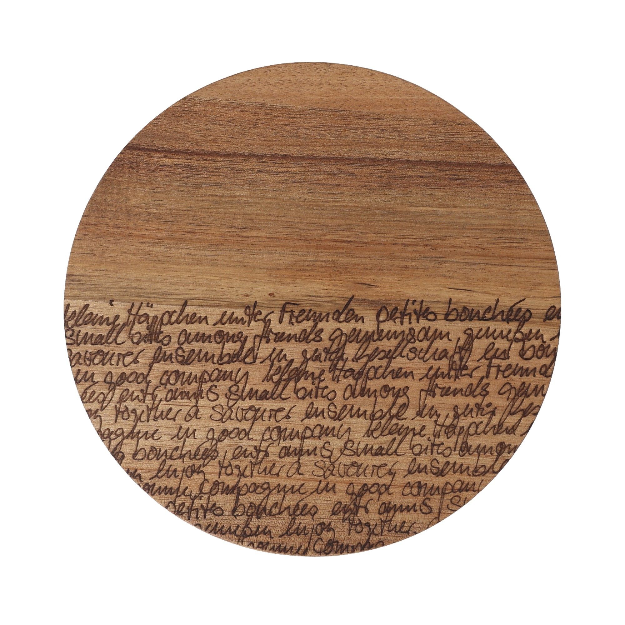 Räder Servierbrett räder Häppchenweise Brettchen Akazienholz, Akazie