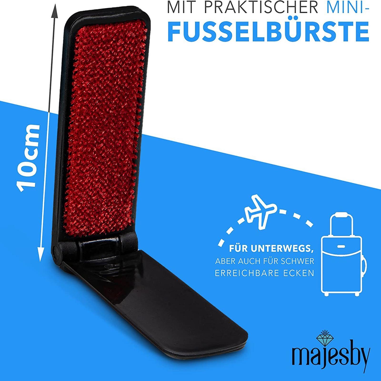 majesby Tierhaarentferner Tierhaar Bürste Fusselbürste Polster Tierhaarbürste Kleiderbürste, Weiche Borsten, Wiederverwendbar