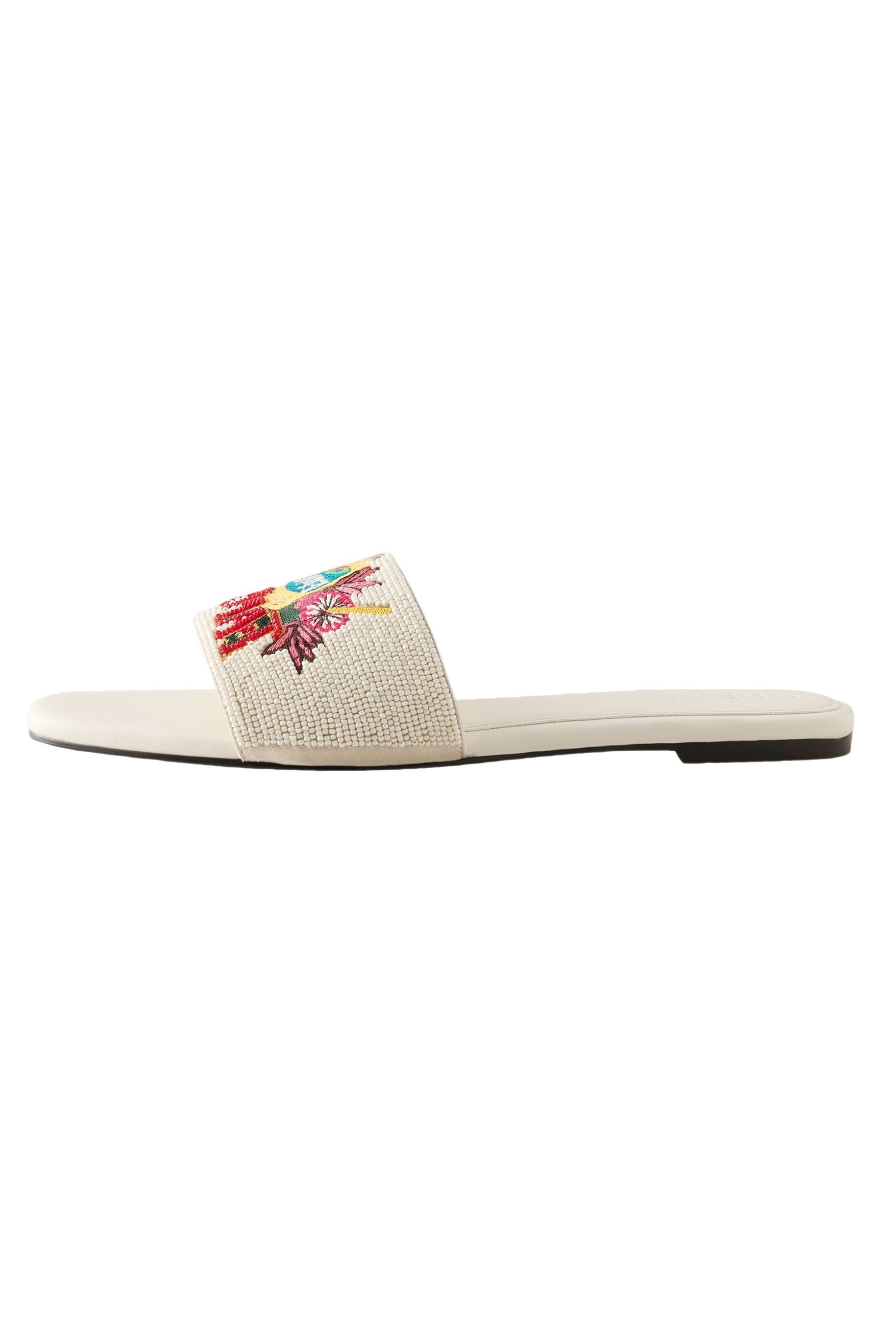 Next Forever Comfort® verzierte Pantoletten, Fanta Pantolette (1-tlg)