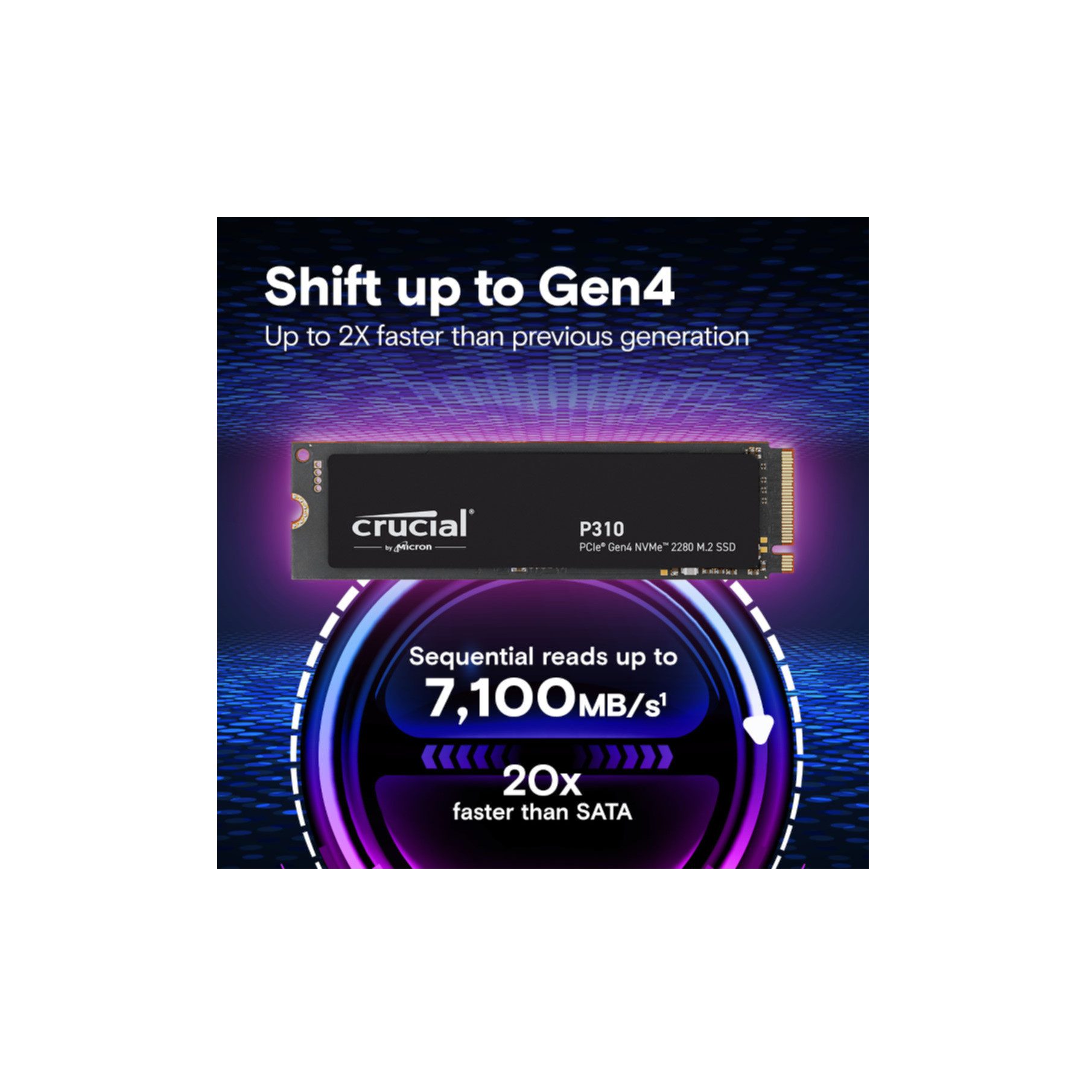 Crucial P310 interne SSD