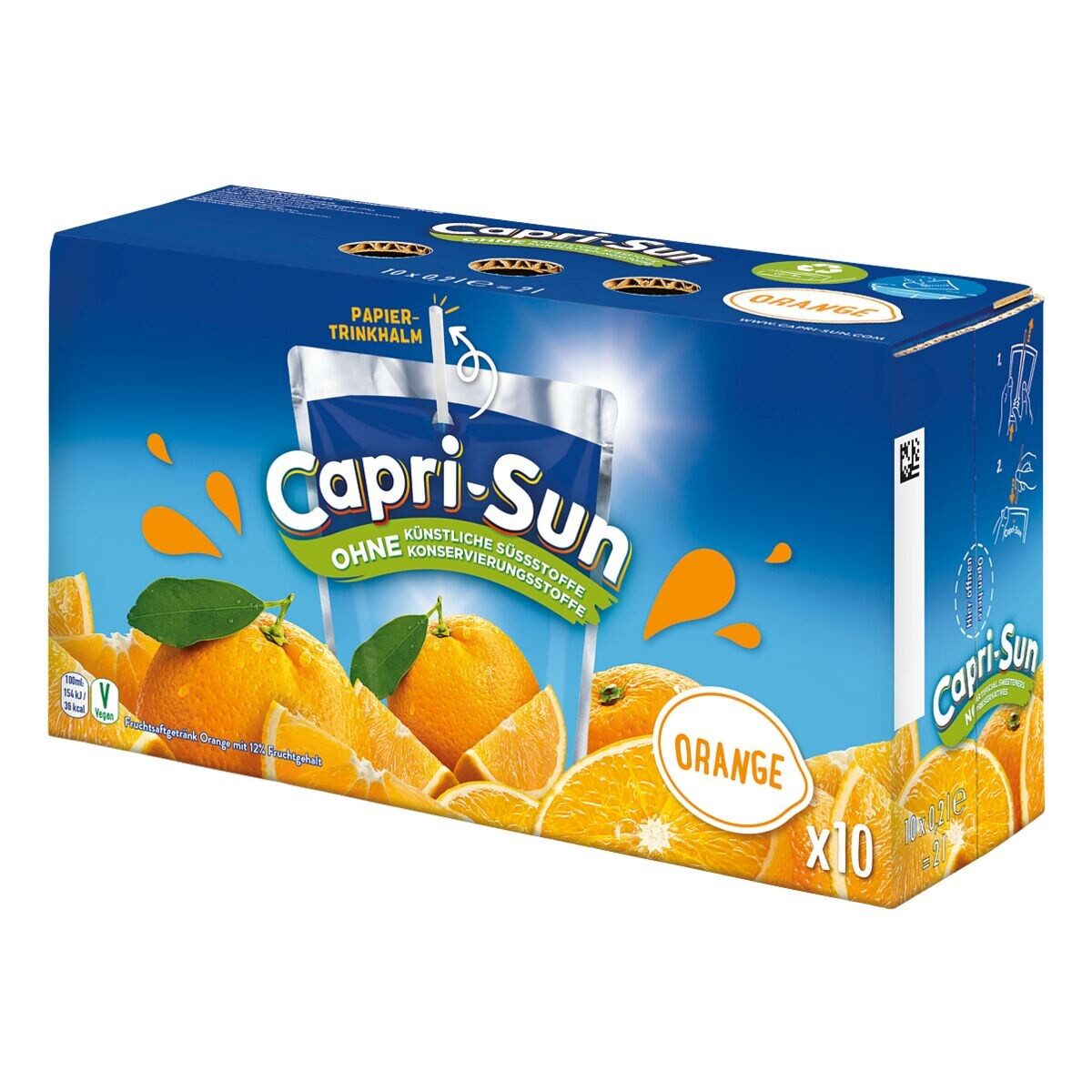 CAPRI-SUN Softgetränk Orange, 10x 200 ml