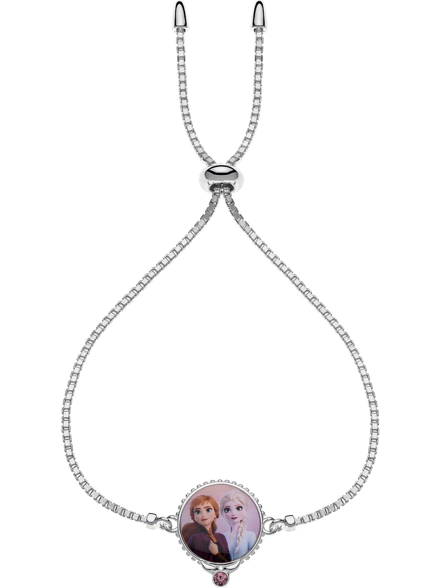 DISNEY Jewelry Kristall, Modern Mädchen-Armband Disney Silberarmband 925er 1 Silber