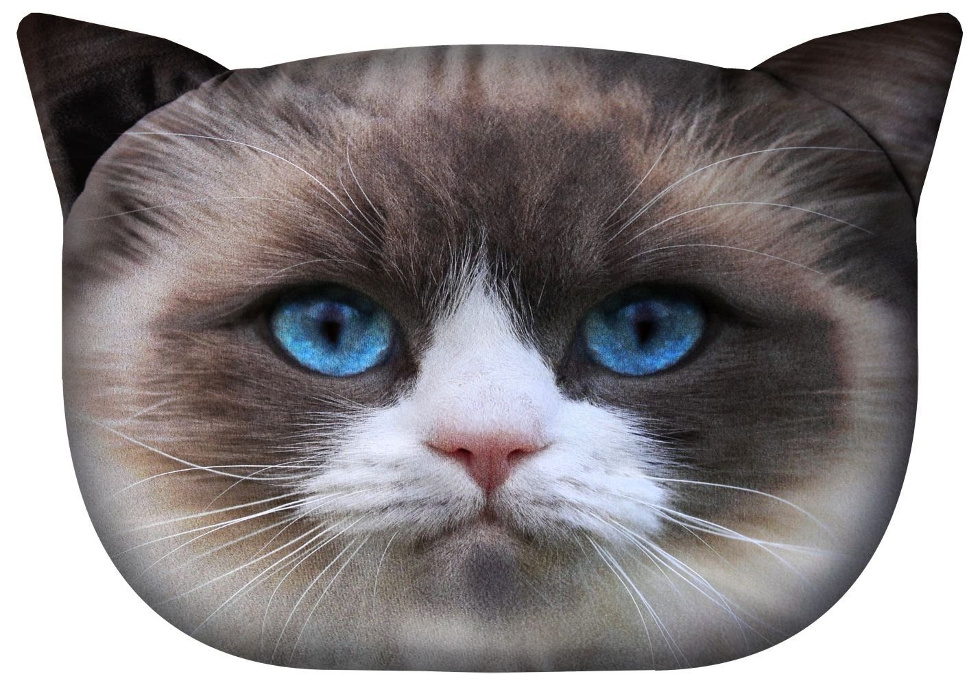 Bertoni Декоративные подушки, verschiedene Katzenrassen Velours-Material 30x45 cm