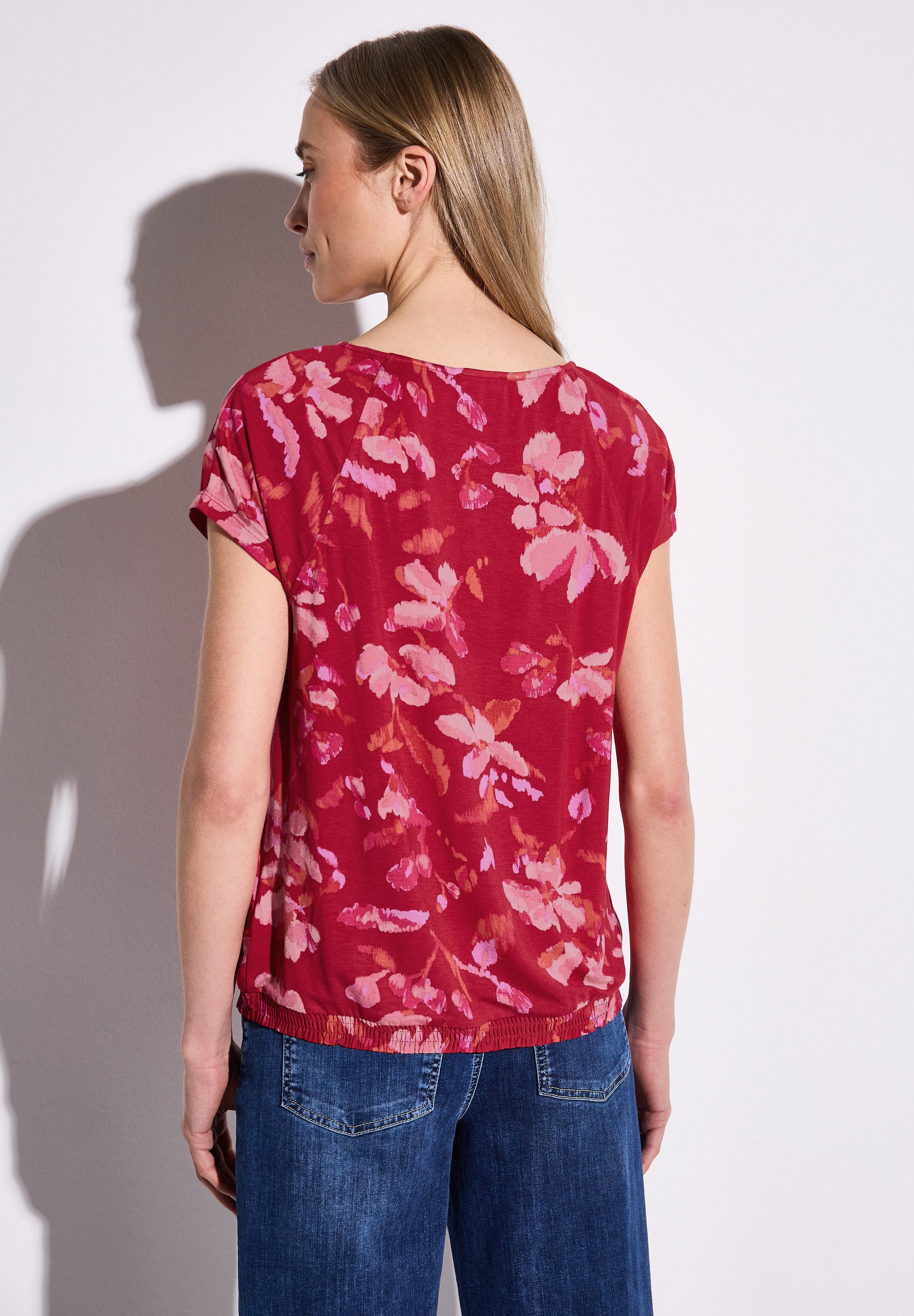 STREET ONE Print-Shirt mit floralem Muster günstig online kaufen