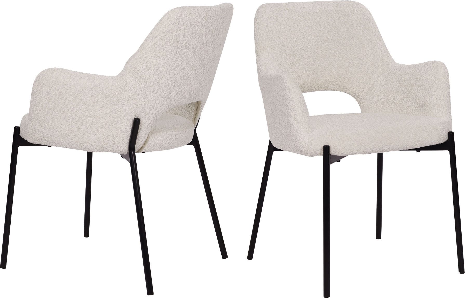 SIT Armlehnstuhl (Set, 2 St), mit Rücken Cut-Out