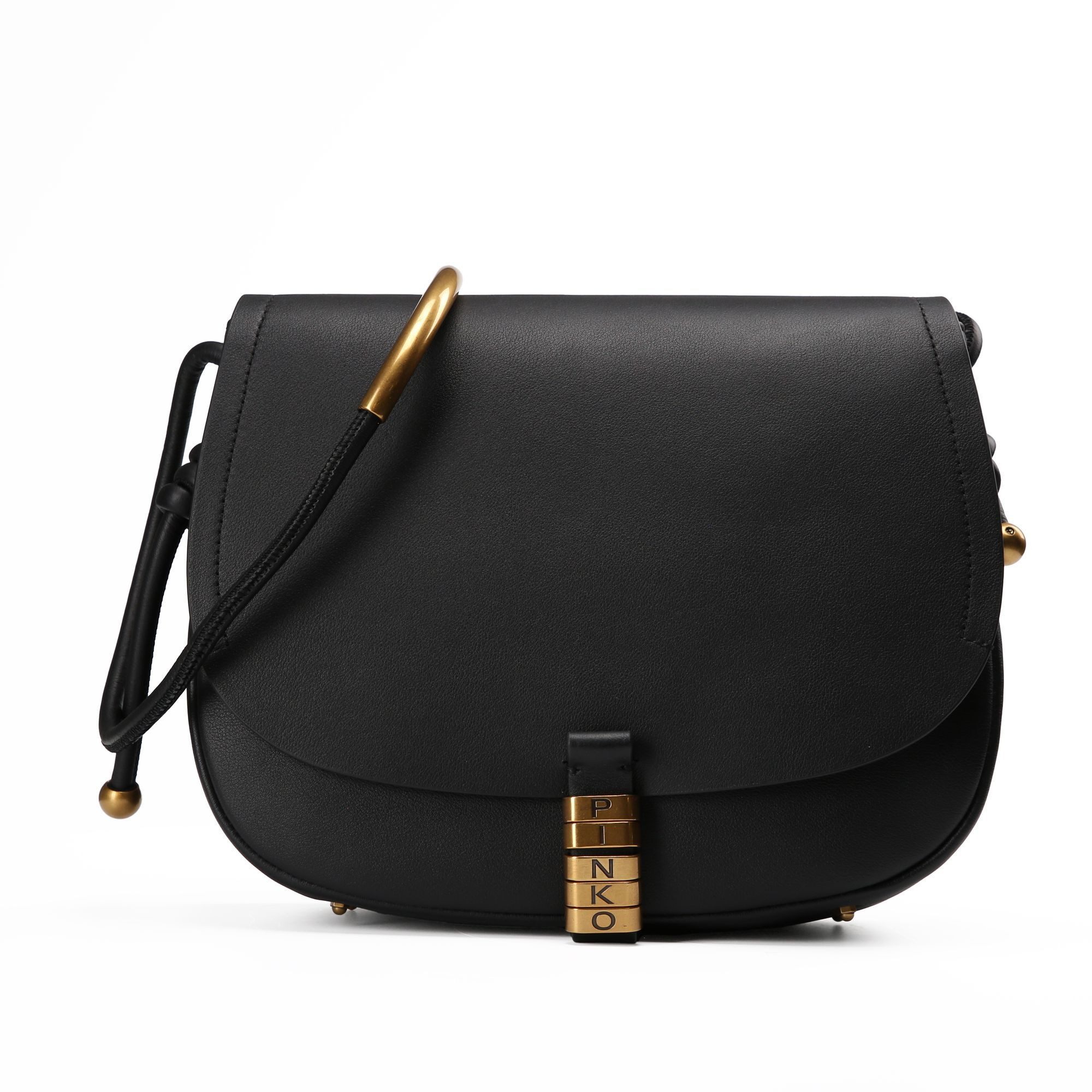 PINKO Umhängetasche Saddle, Leder