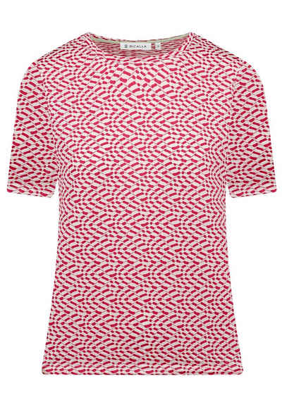 BICALLA T-Shirt Shirt Structure - 09/pink-white (1-tlg)