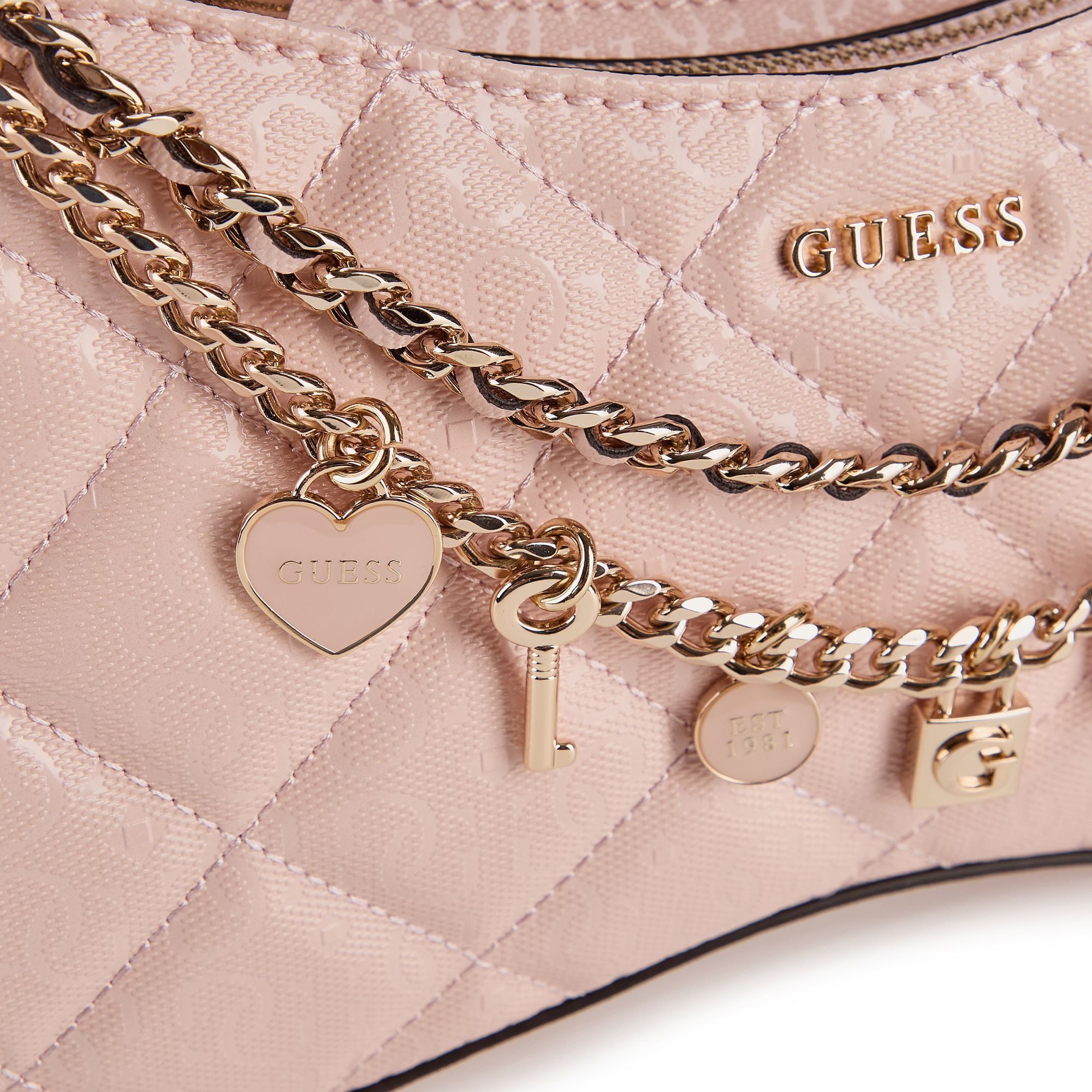 Guess Schultertasche Libby, Polyurethan