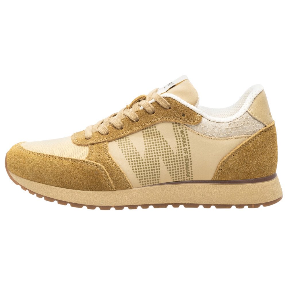 WODEN Ronja (Leder/Textil) beige/khaki Damen Sneaker
