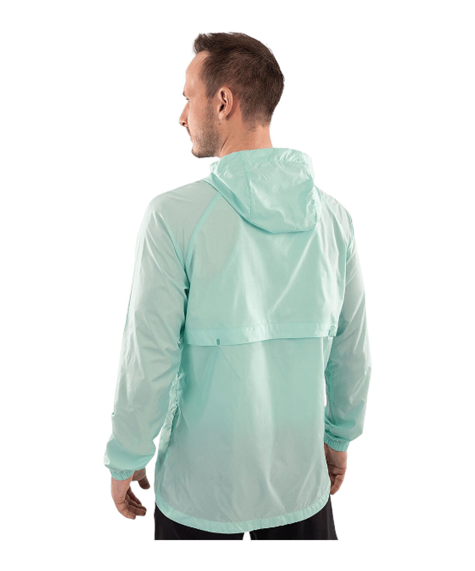 Jako Allwetterjacke Flow Lightweight Jacke (1-St) Kapuze_Kordelzug