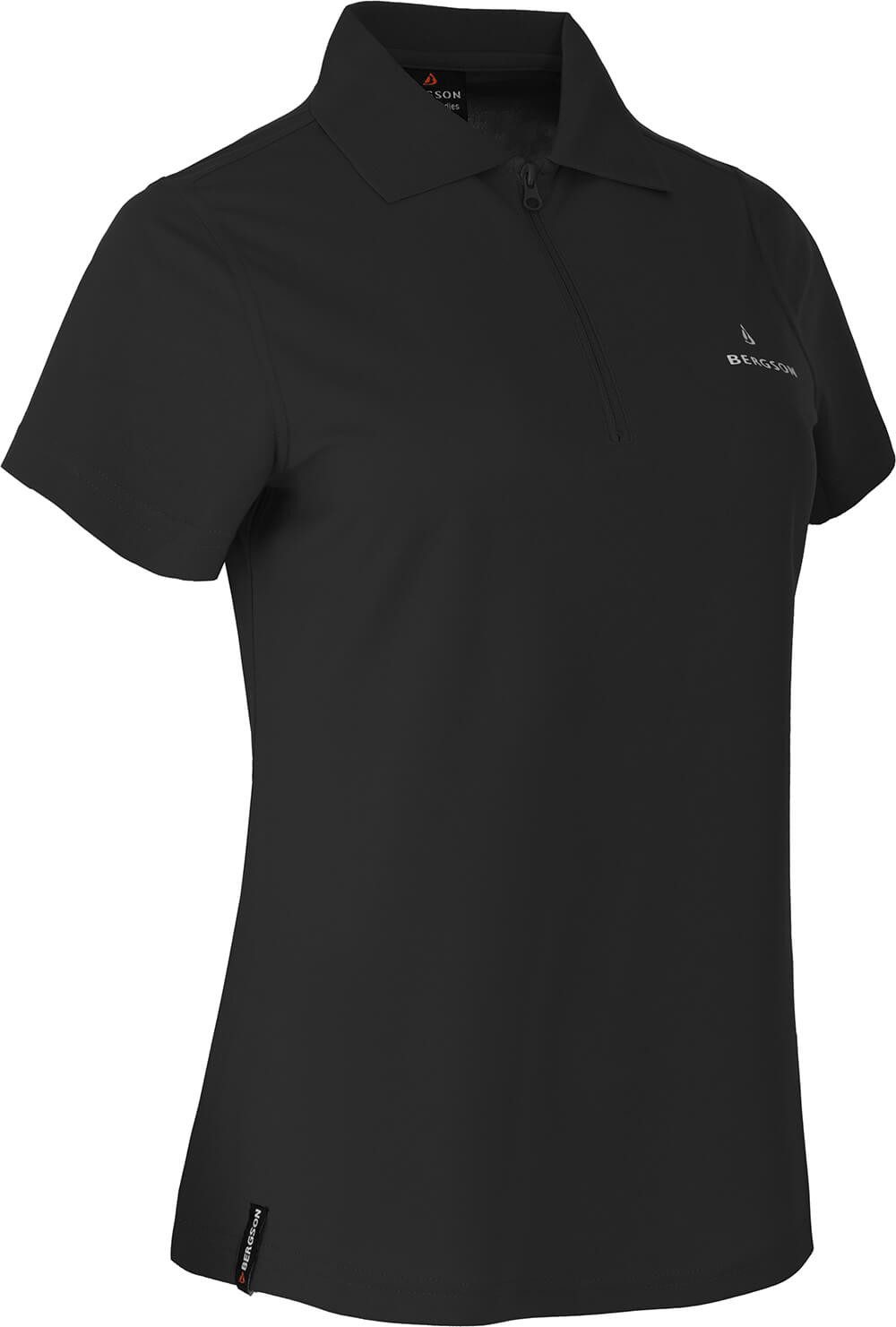 Bergson T-Shirt SHONA Damen Polo-Shirt, Reißverschluss, günstig online kaufen