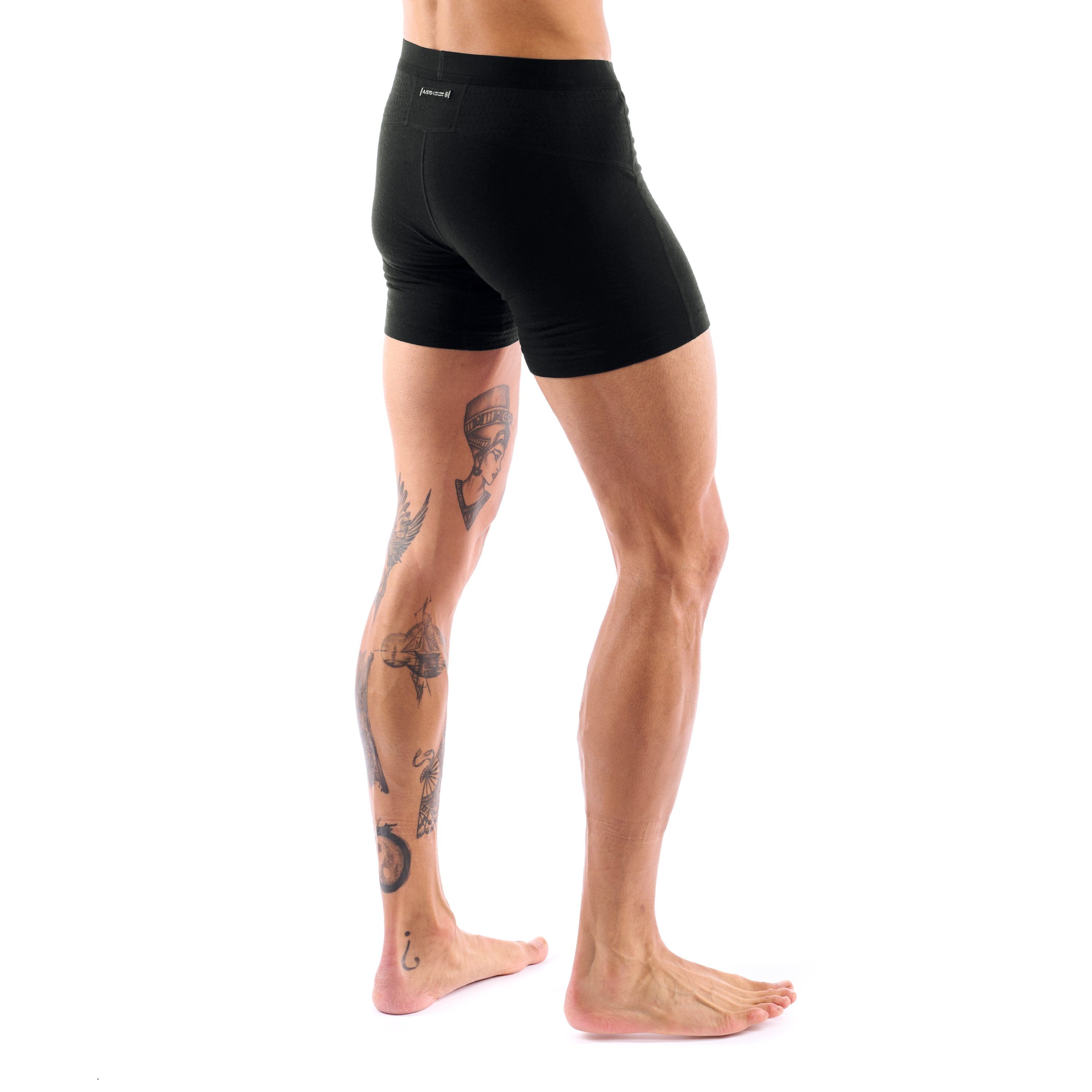 Boxer Herren Boulder Unterhose 125 Boxer Black Artilect Brief Artilect