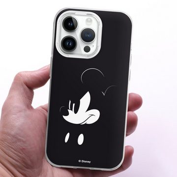 DeinDesign Handyhülle Mickey Mouse Offizielles Lizenzprodukt Disney Mickey Mouse - Mad, Apple iPhone 14 Pro Silikon Hülle Bumper Case Handy Schutzhülle