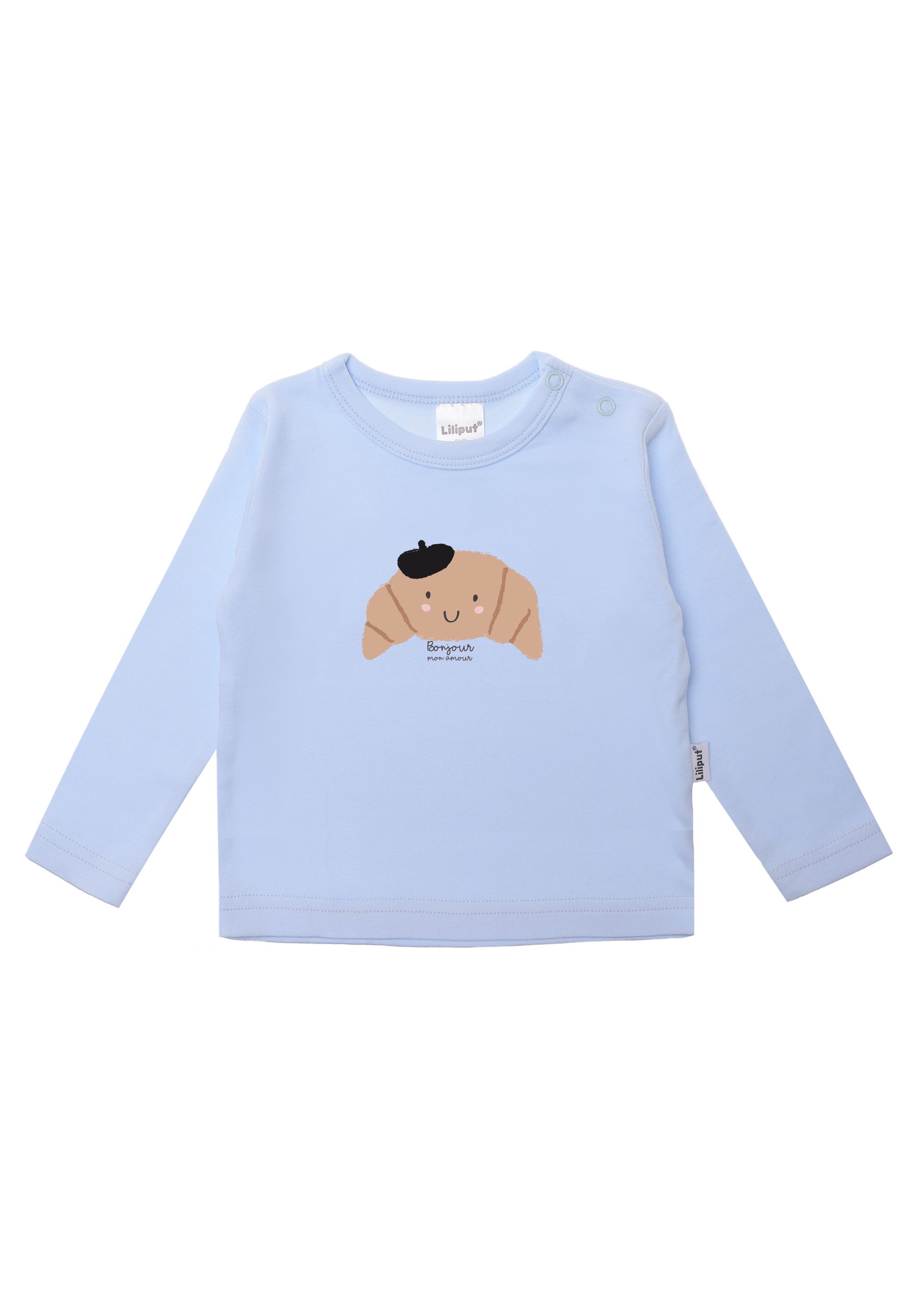 Liliput Langarmshirt Croissant mit Druckknöpfen an günstig online kaufen