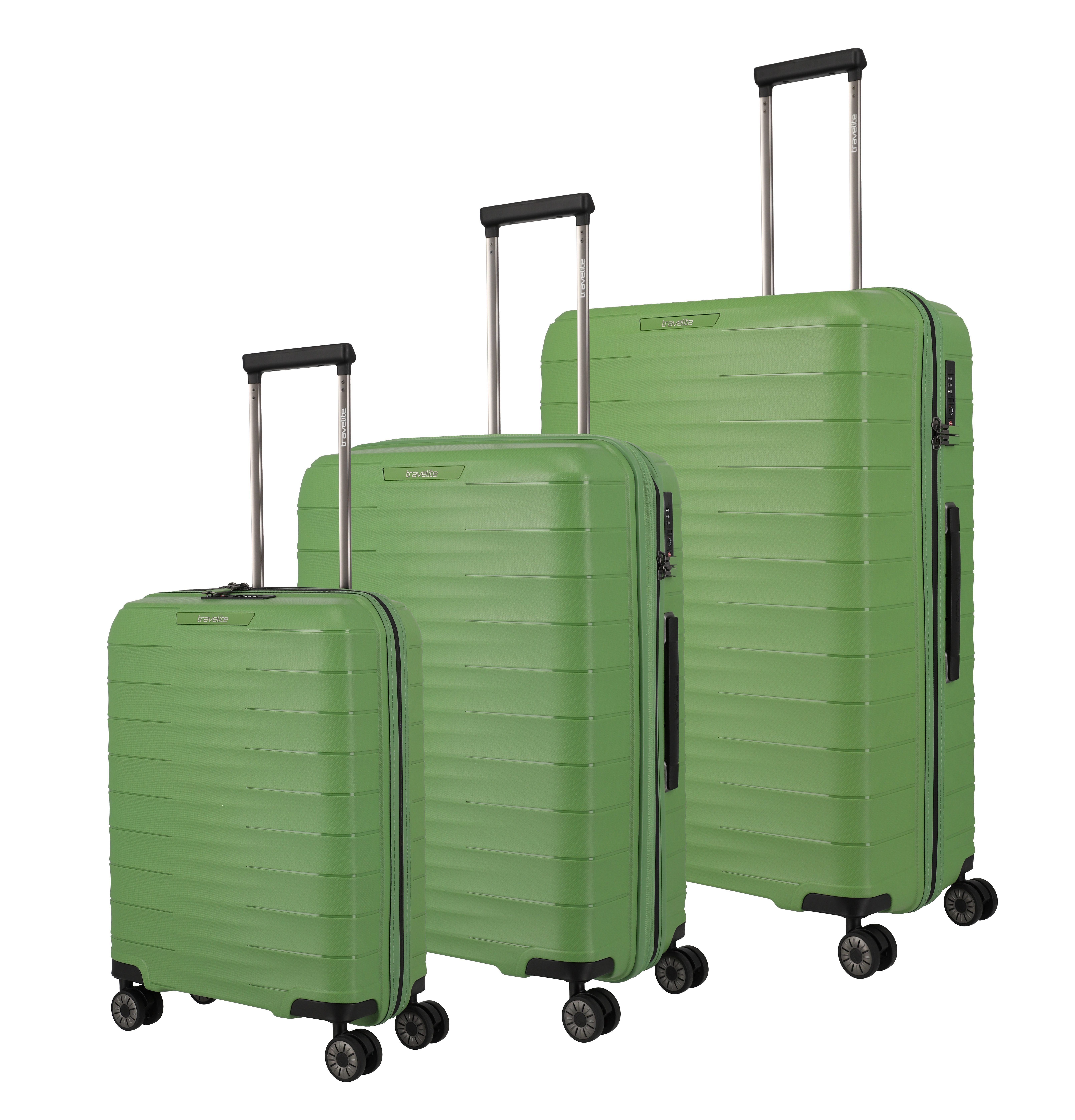Trolleyset MOOBY 3-teilig Reisekoffer Hartschale