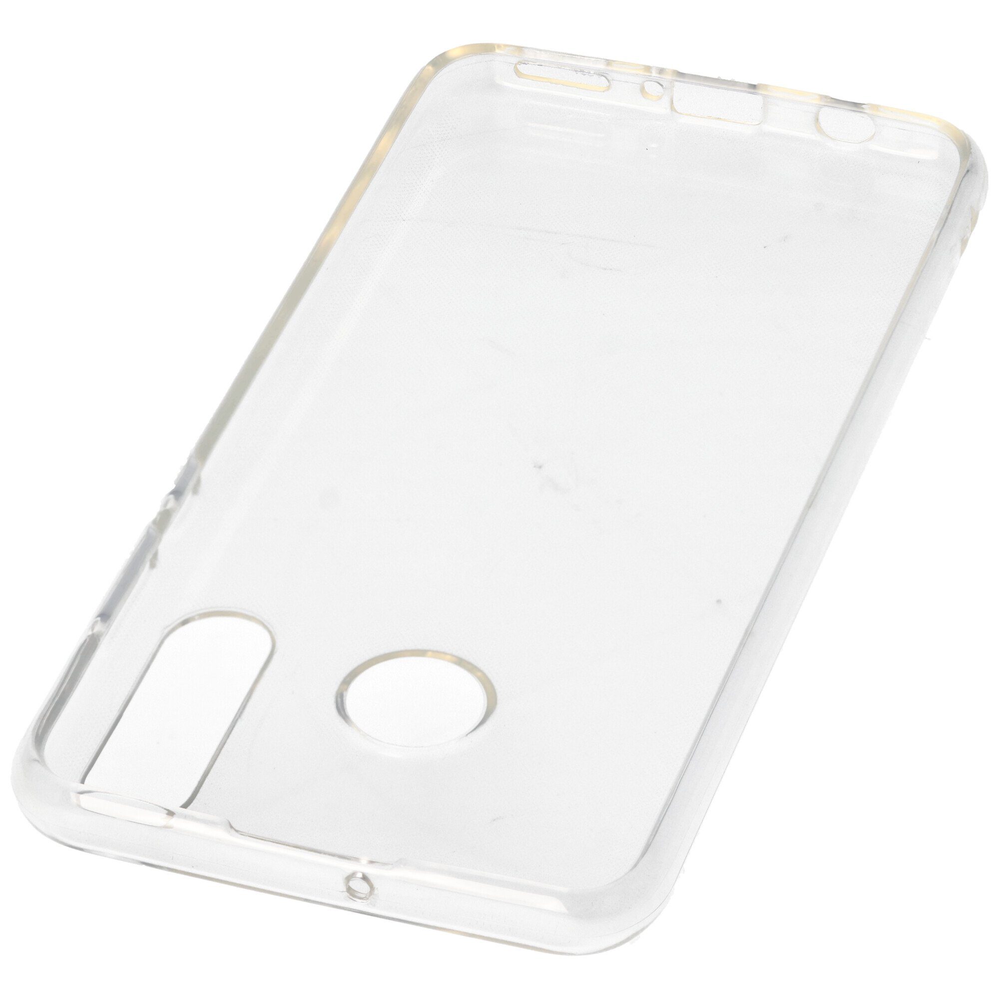 AccuCell Smartphone-Hülle Hülle passend für Huawei P30 Lite - transparente Schutzhülle, Anti-Ge