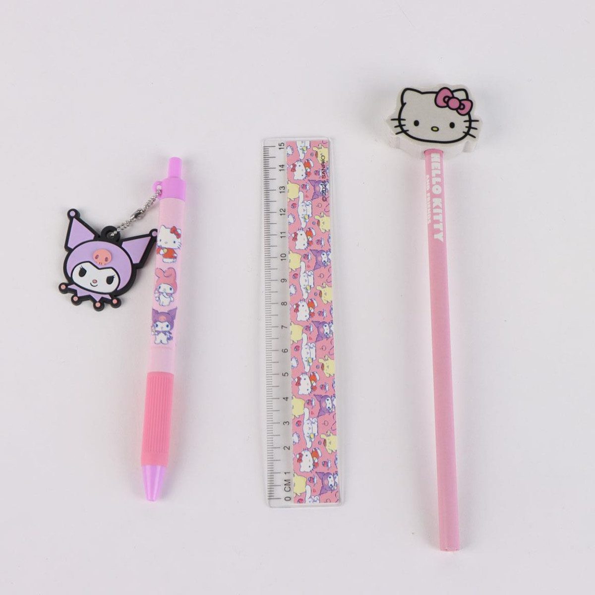 Cerda Bleistift Hello Kitty Schreibwaren-Set mit Stiftehalter Kinder Schreibset