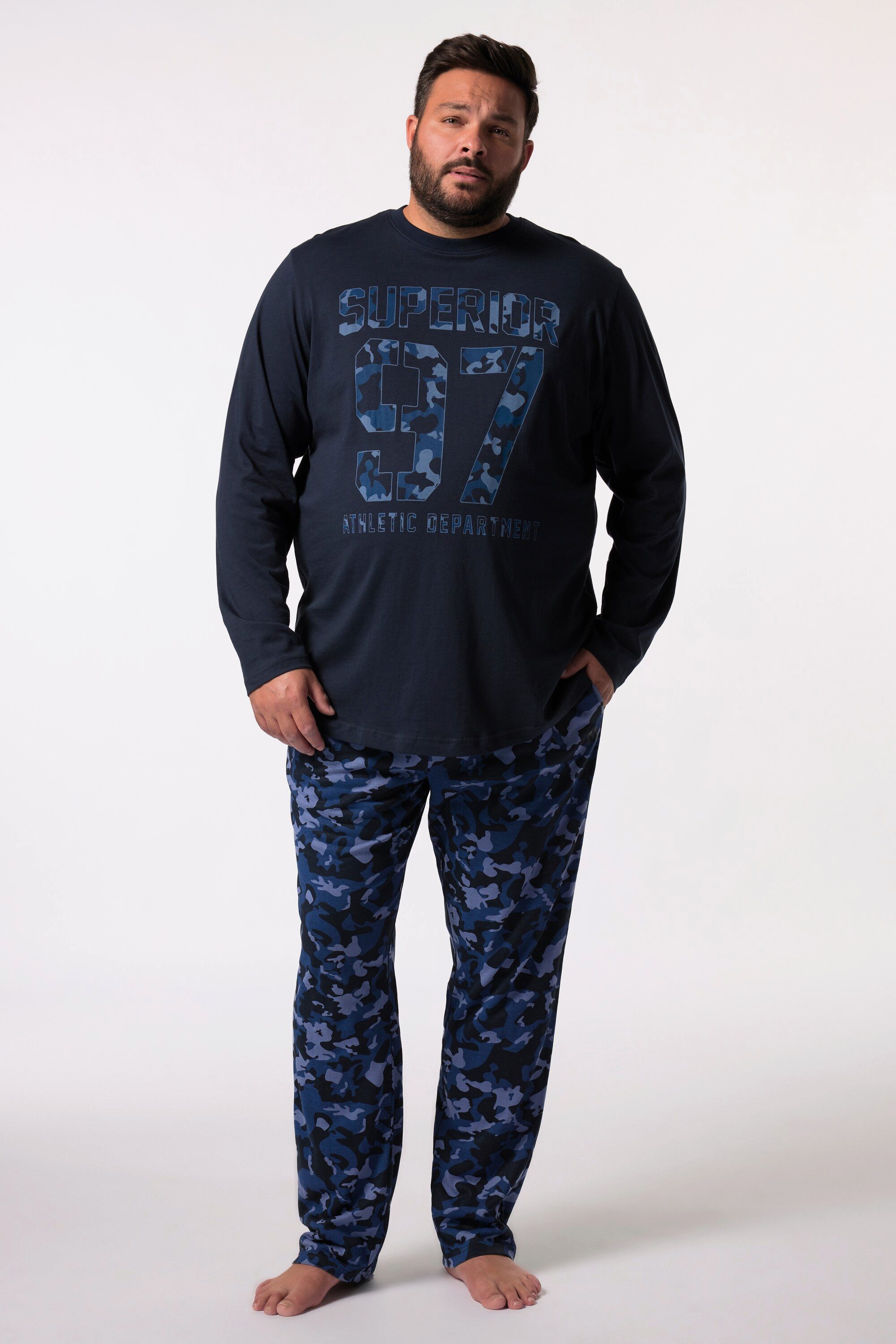 Men Plus Schlafanzug Men+ Schlafanzug Zweiteiler günstig online kaufen