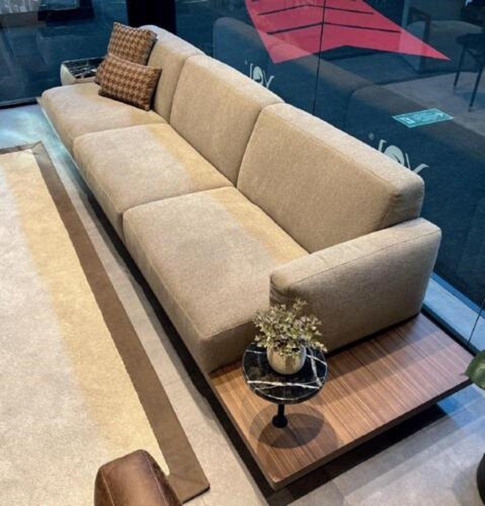 Luxus Couchen JVmoebel Sitz Dreisitzer Sofas Couch 4 Möbel Stoff Sofa 4-Sitzer xxl Stoff