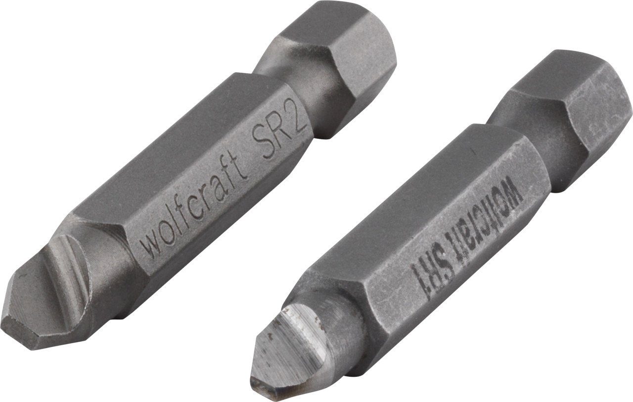 Wolfcraft Bit-Set Wolfcraft Schraubenausdreher-Set 2-teilig