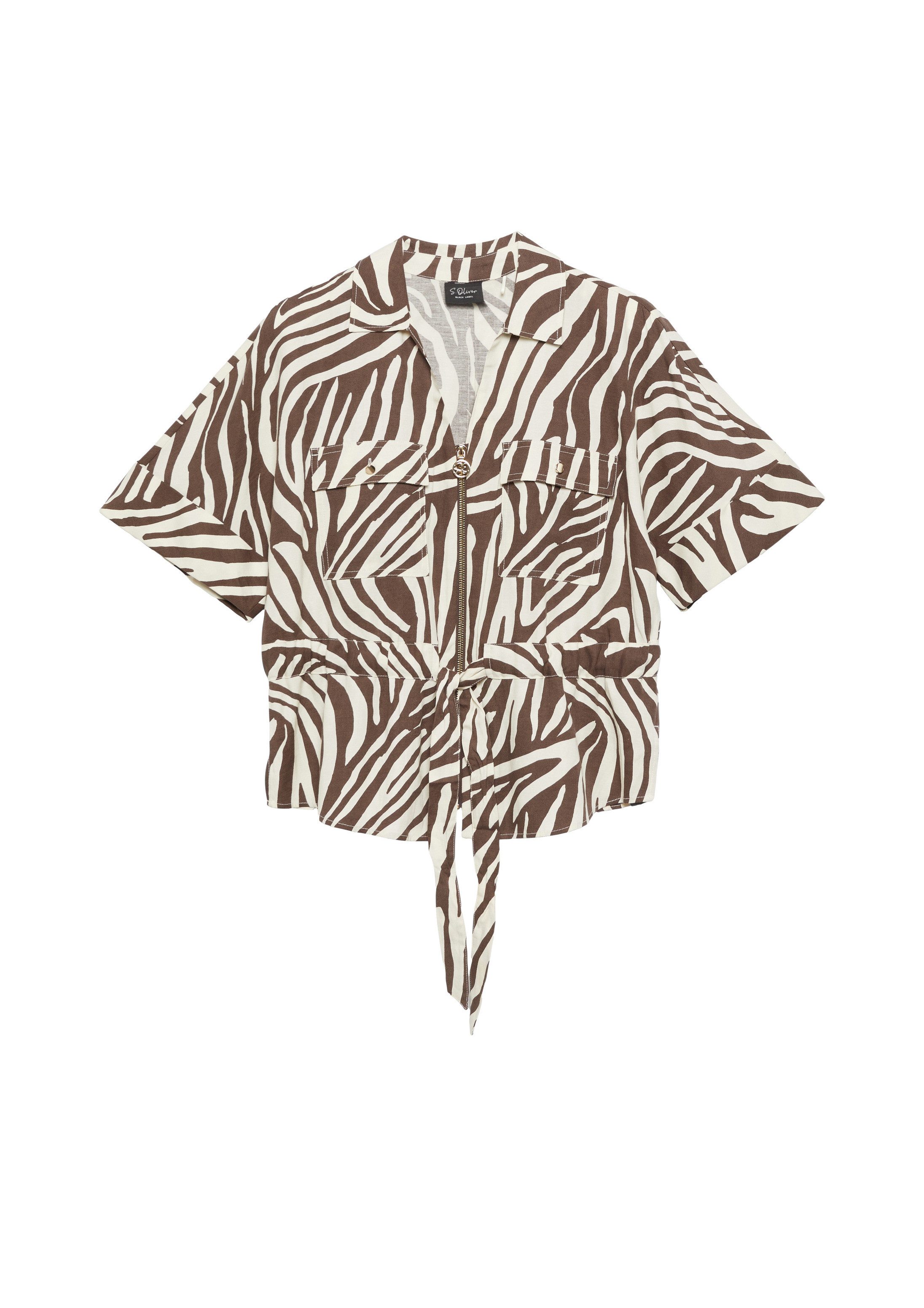 Kurzarmbluse Bluse