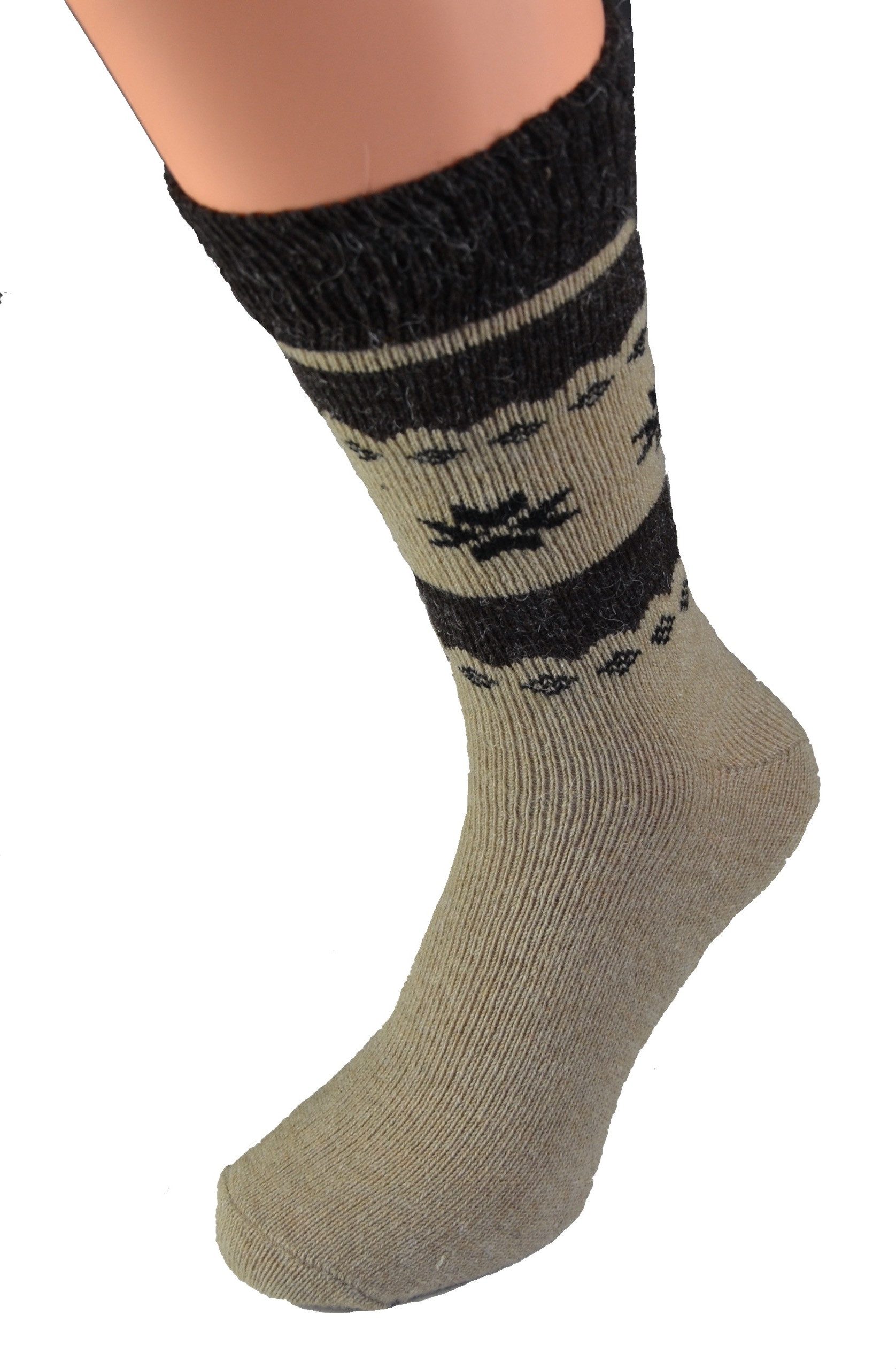 Cocain underwear Skisocken Alpaka Socken Herren Damen farbig warme Woll-Socke Wolle Thermo bunt (4-Paar) Alpaka Wollsocken für Männer und Frauen