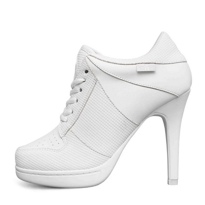 Missy Rockz SIMPLY WHITE just white High-Heel-Stiefelette Absatzhöhe: 10 5 cm