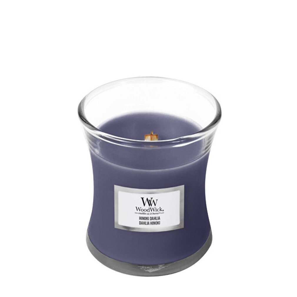 Woodwick Duftkerze WW Mini-Glas Hinoki-Dahlie