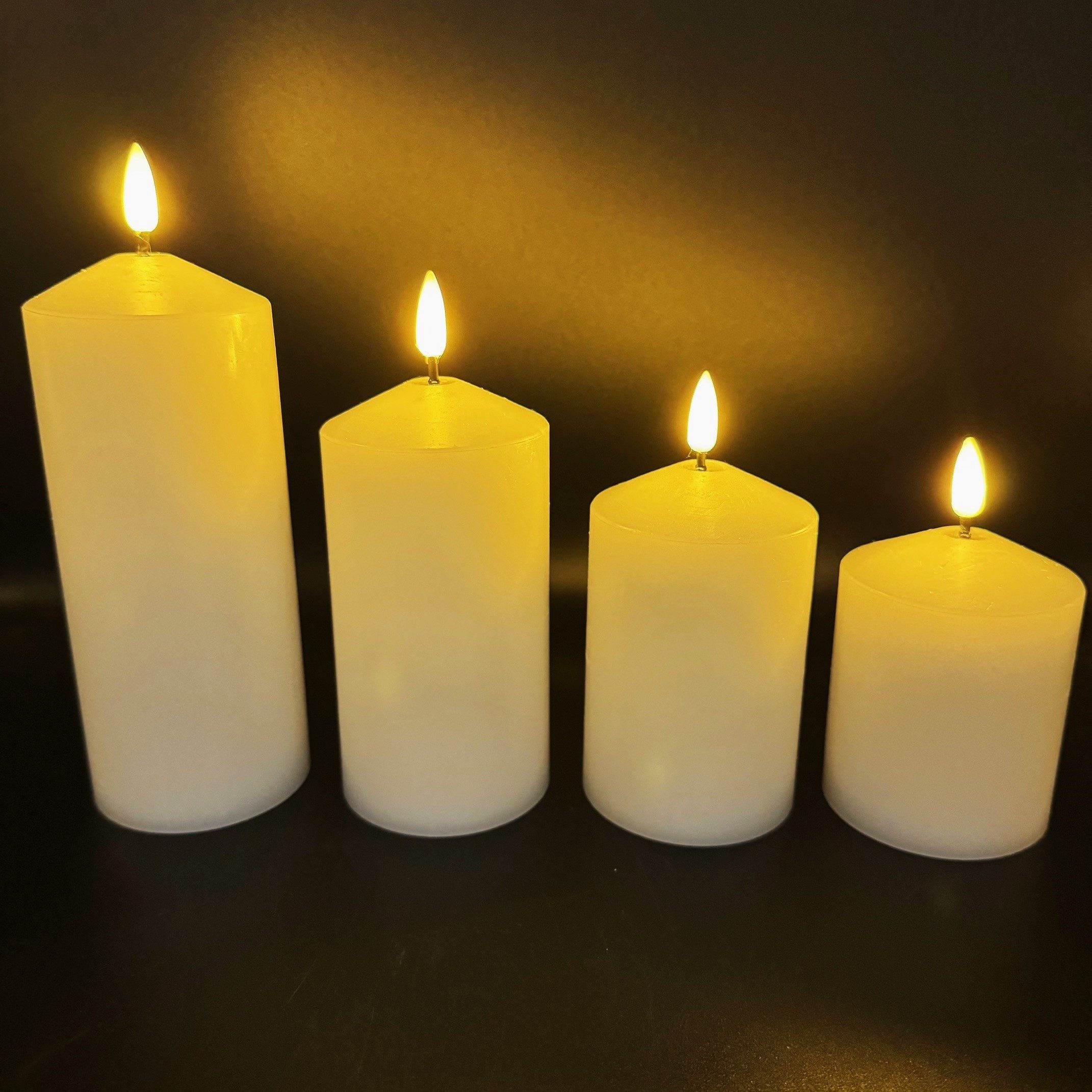 Online-Fuchs LED-Kerze - 4er Set LED-Kerzen mit Touch-Funktion und Timer in günstig online kaufen