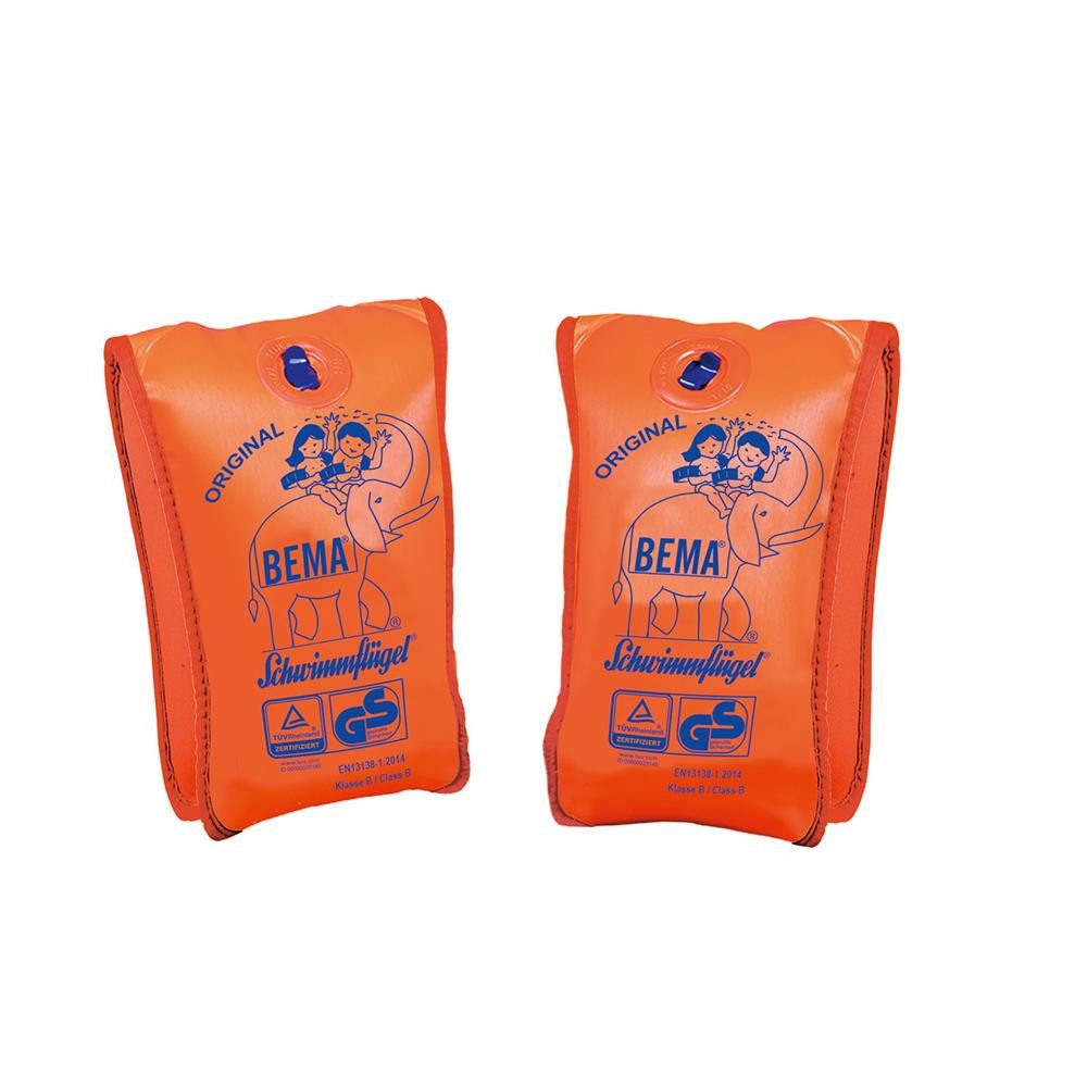 Bema Нарукавники Нарукавники Sensitive 11 - 30 kg Orange 1 - 6 Jahre, 11-30 kg Orange Schwimmlernhilfe Schwimmlernflügel Schwimmhilfe